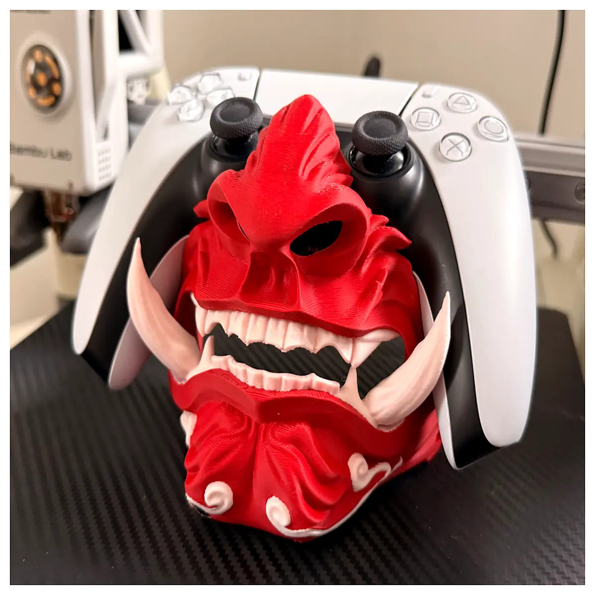 Ghost Face PS5 Controller Stand Gamepad Support Holder Console Accessory Mobile Phone Stand Stable Support Universal Compatibility