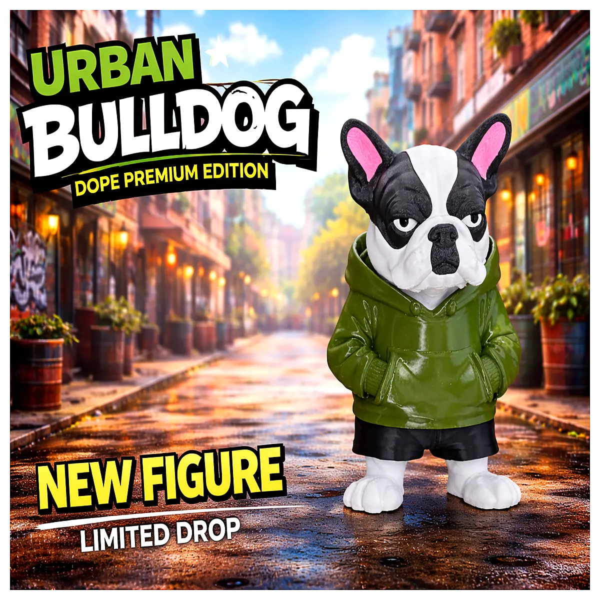 City Chic French Bulldog Toys Pet Training Enrichment Toys Dog Play Accessories Chew Toys French Bulldog Parts
