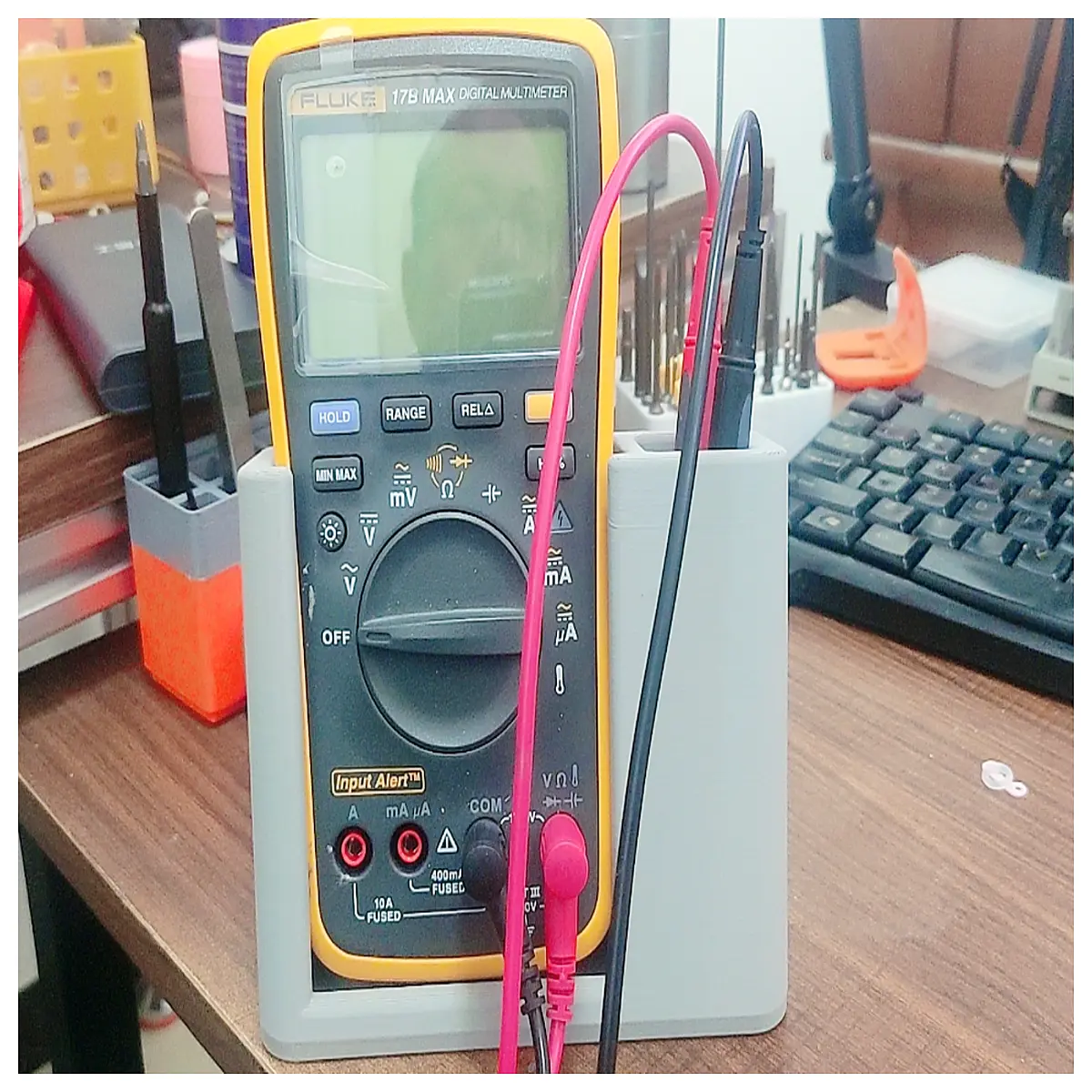 17B Multimeter Holder Support Measurement Tool Accessory Instrument Stand Repair Parts