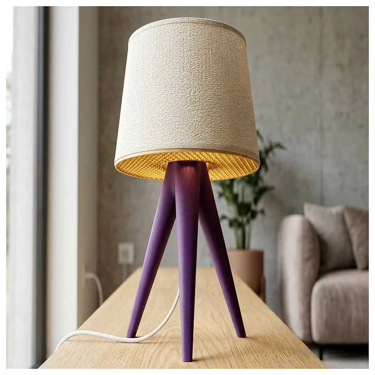 Hotaru Hoiku Tripod Wire Mesh Desk Mood Reading Bedroom Study Room Decor