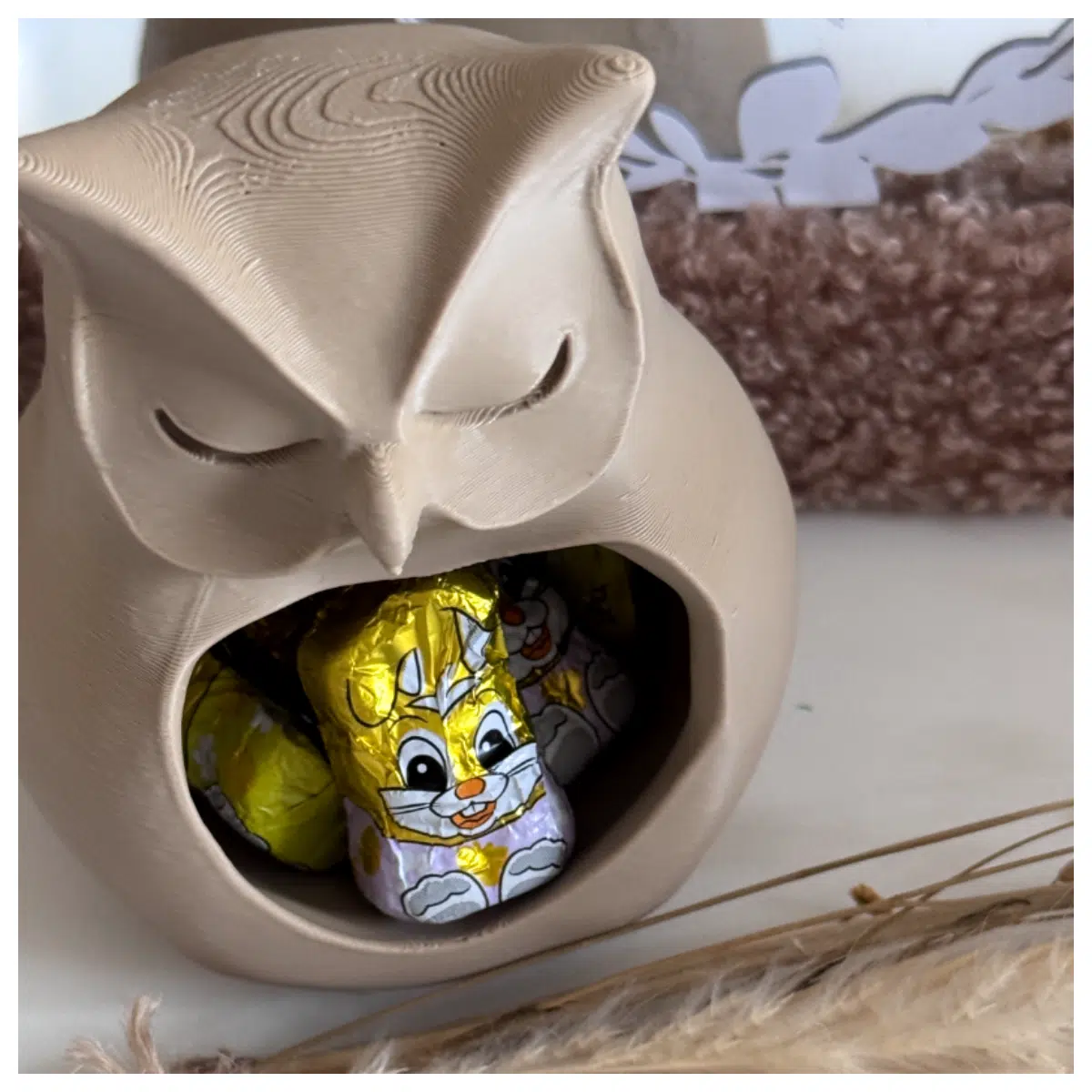 Candy Decoration Owl Party Cake Topper Festive Dessert Decor Creative Candy Display Candy Accessories