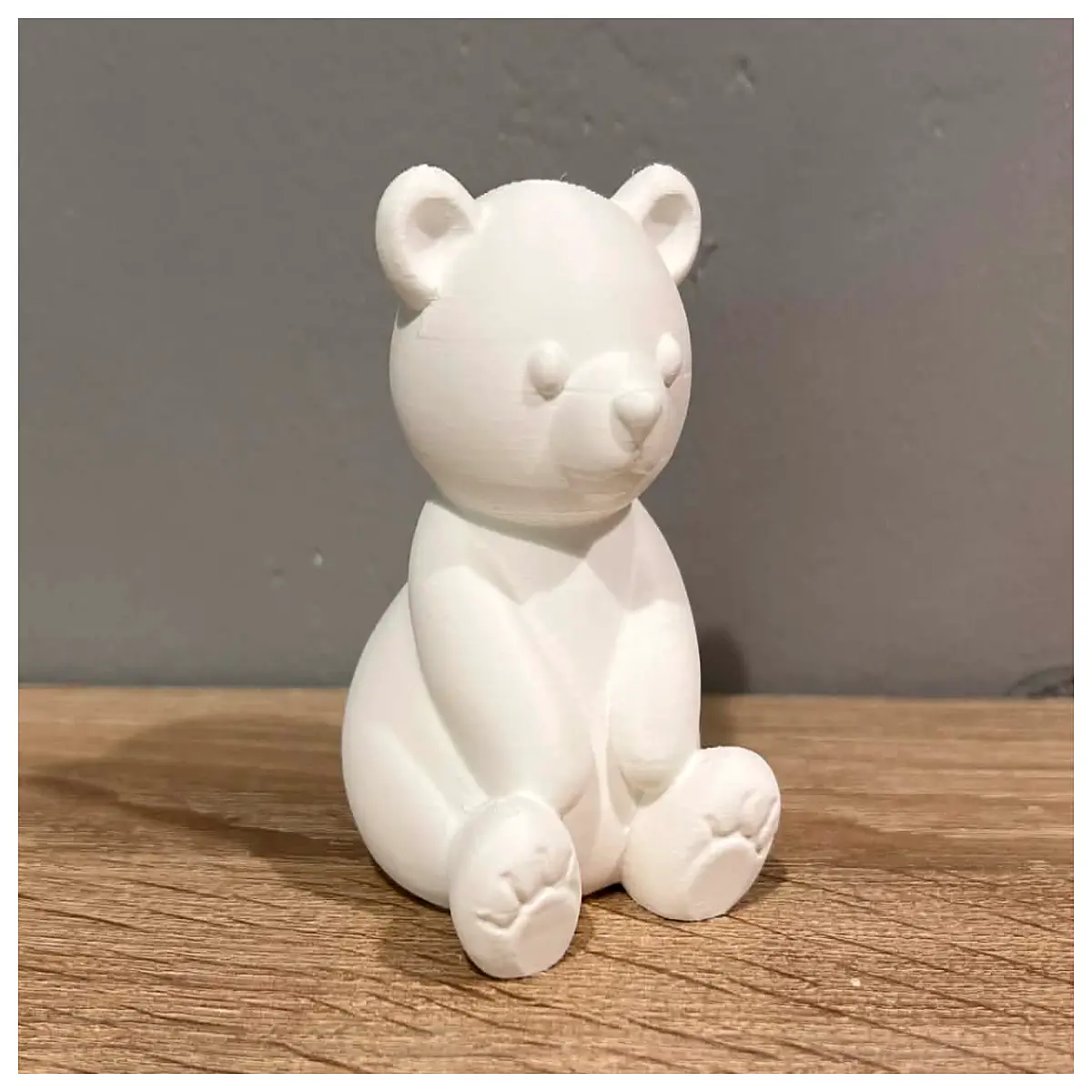 Cute Bear Decoration Adorable Simple Small Animal Figurine Desk Decor Children s Gift Home Decor Cute Bear Toy