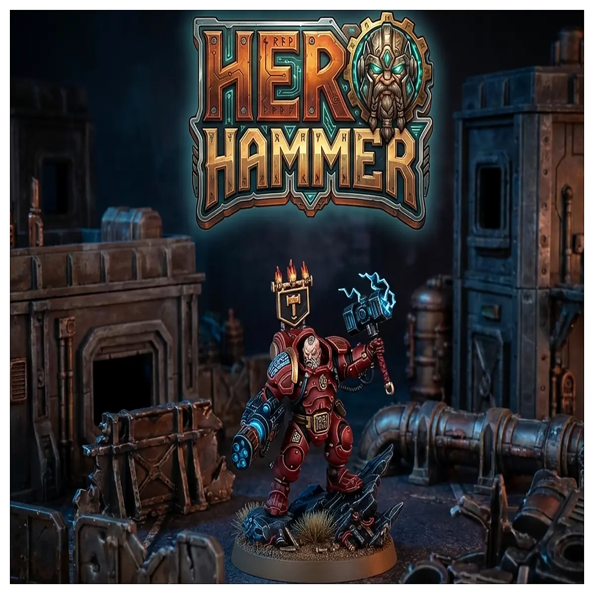 Hero s Hammer Space Dwarf Toy Model Miniature Collector Desk Decoration Character Figure Collection Hobby