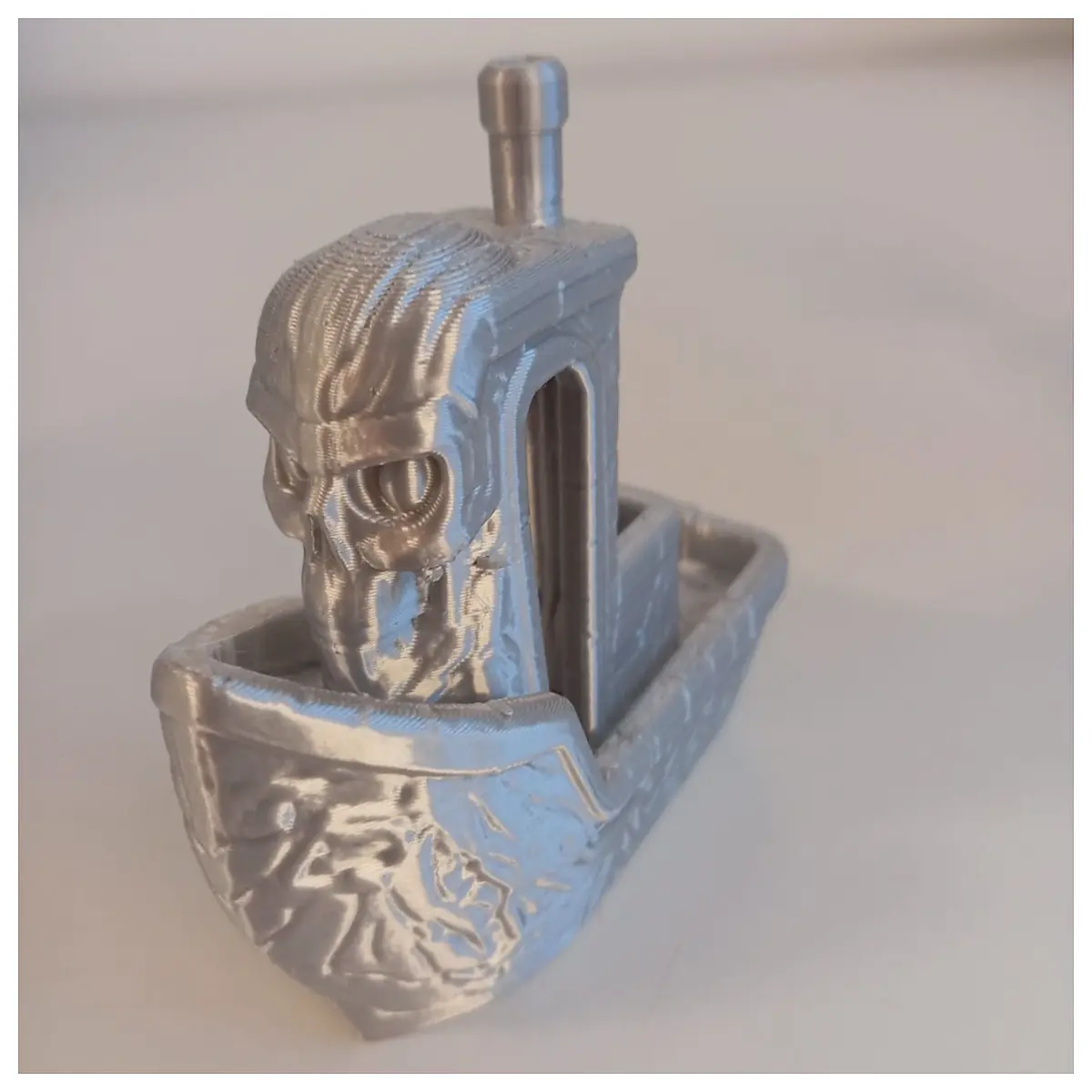 Benchy Ghost Ship Skeleton Model Halloween Prop Horror Figure Collectible Ship Model Bones Toy