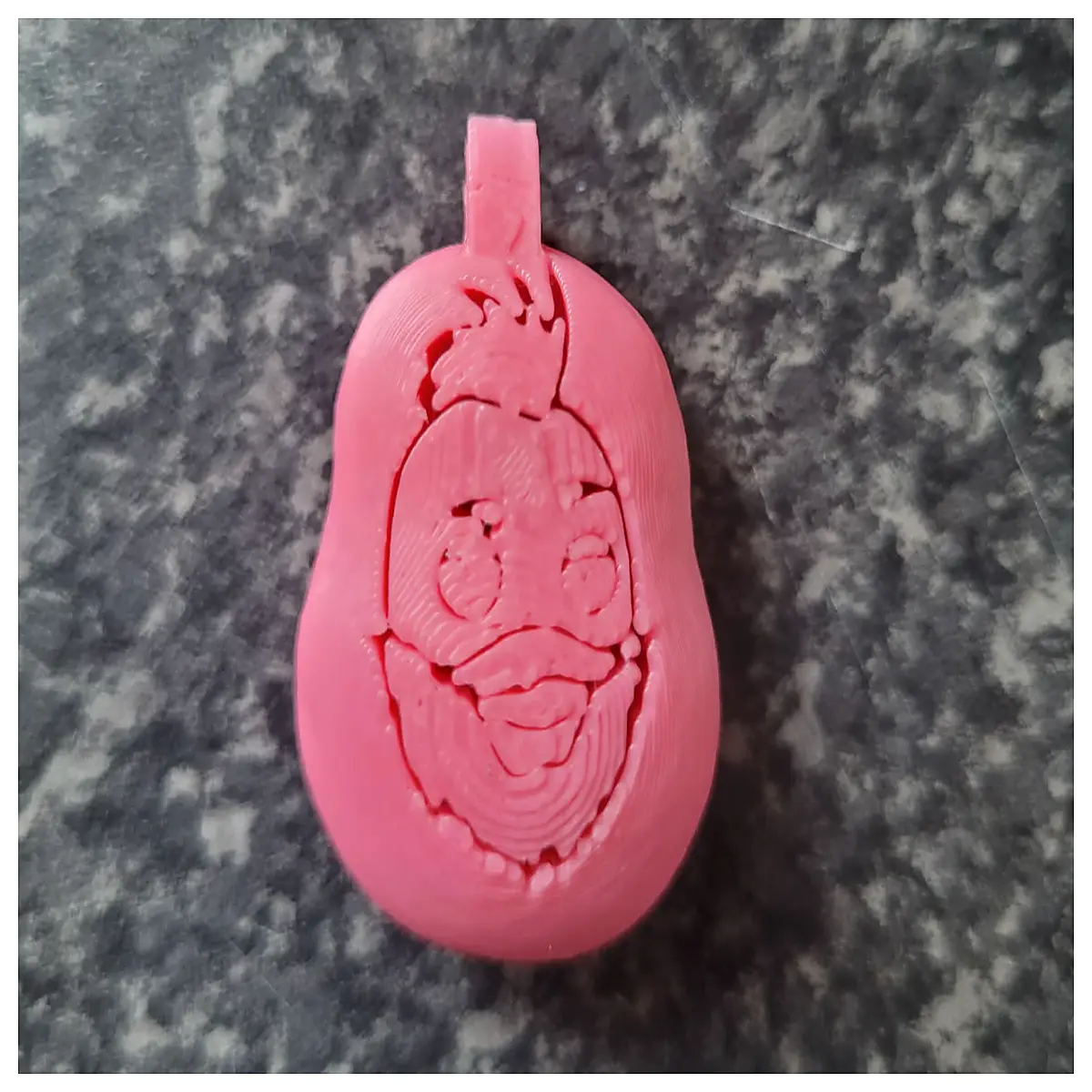 Potato Man Keychain Cute Cartoon Figurine Collectible Anime Accessory Fans Decoration Novelty Item