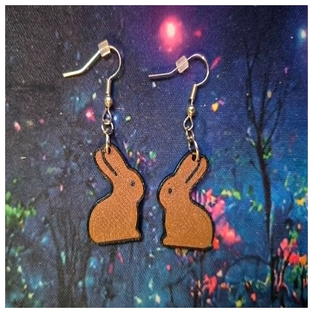 Chocolate Rabbit Earrings Women s Earrings Cute Sweet Gift Candy Earrings Trendy Jewelry Festive Accessories