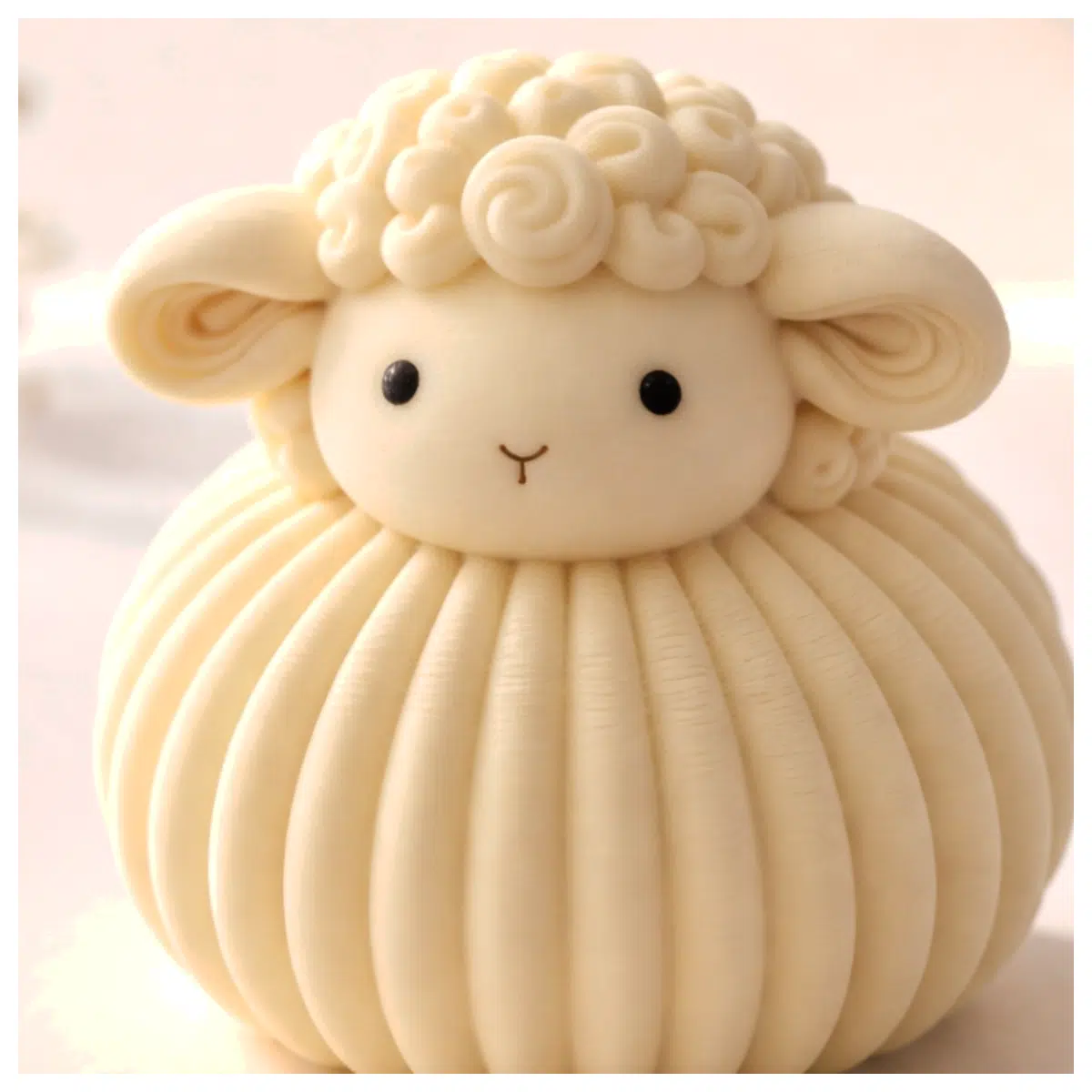 Cute Lamb Decoration Minimalist Spring Home Decor Lamb Figurine Simple Living Room Accent