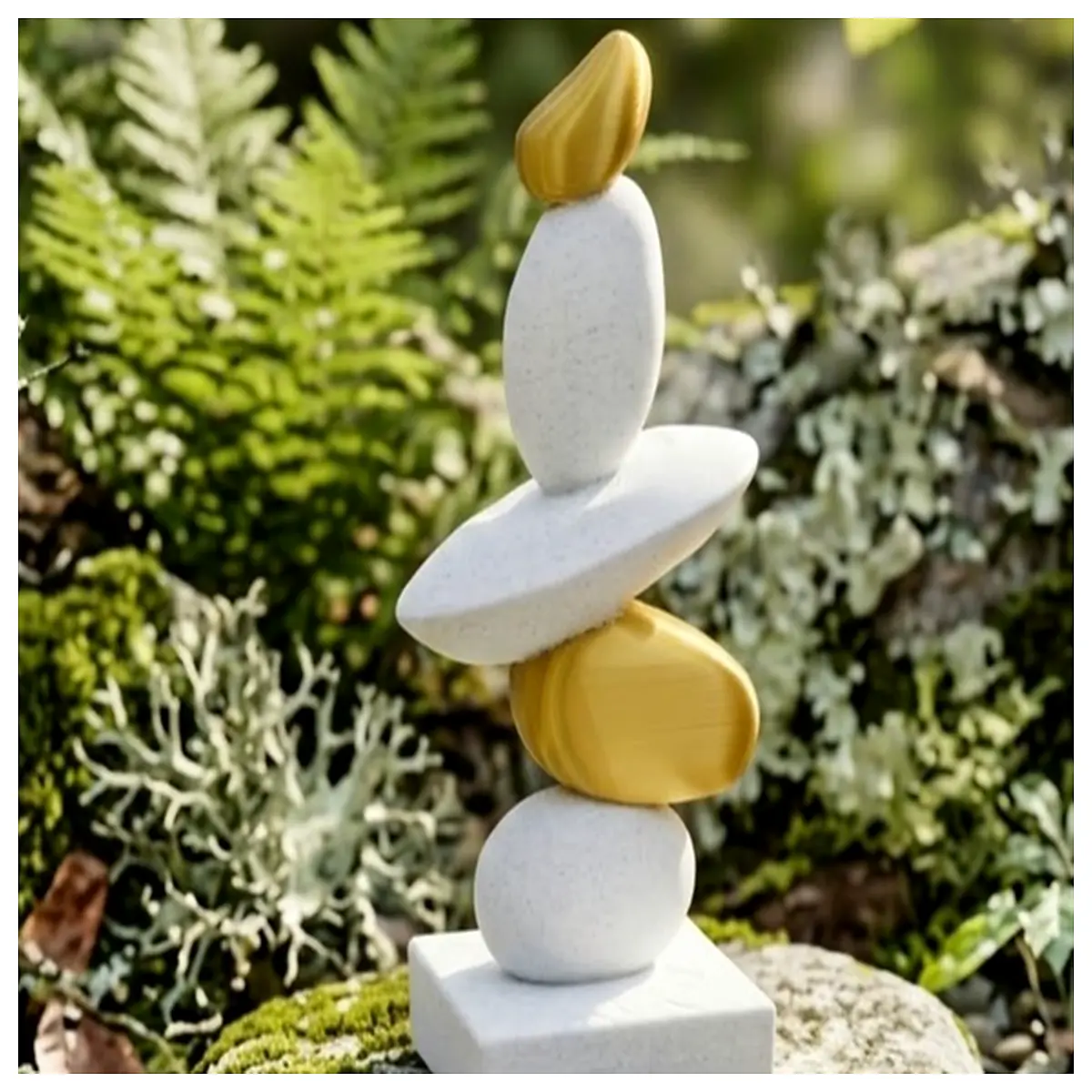 Stack Stone Art Balance Rock Creative Desktop Decoration Home Decor Meditation Zen Art Balance Object Mindfulness