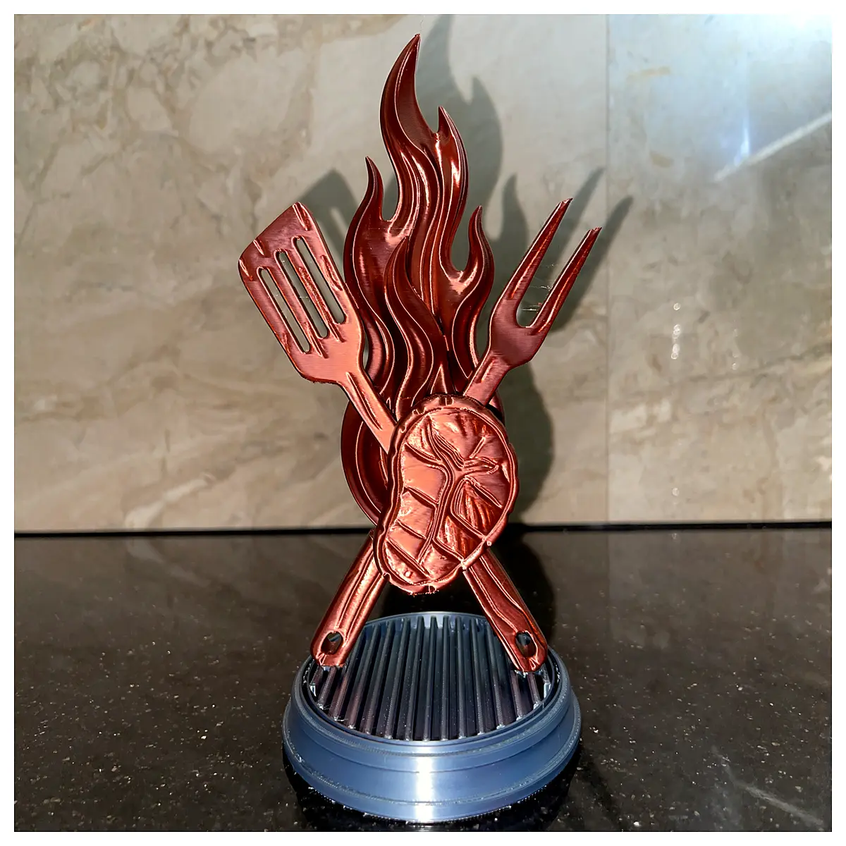 BBQ Master Statue Trophy BBQ Competition Award BBQ Prize BBQ Supplies BBQ Decoration