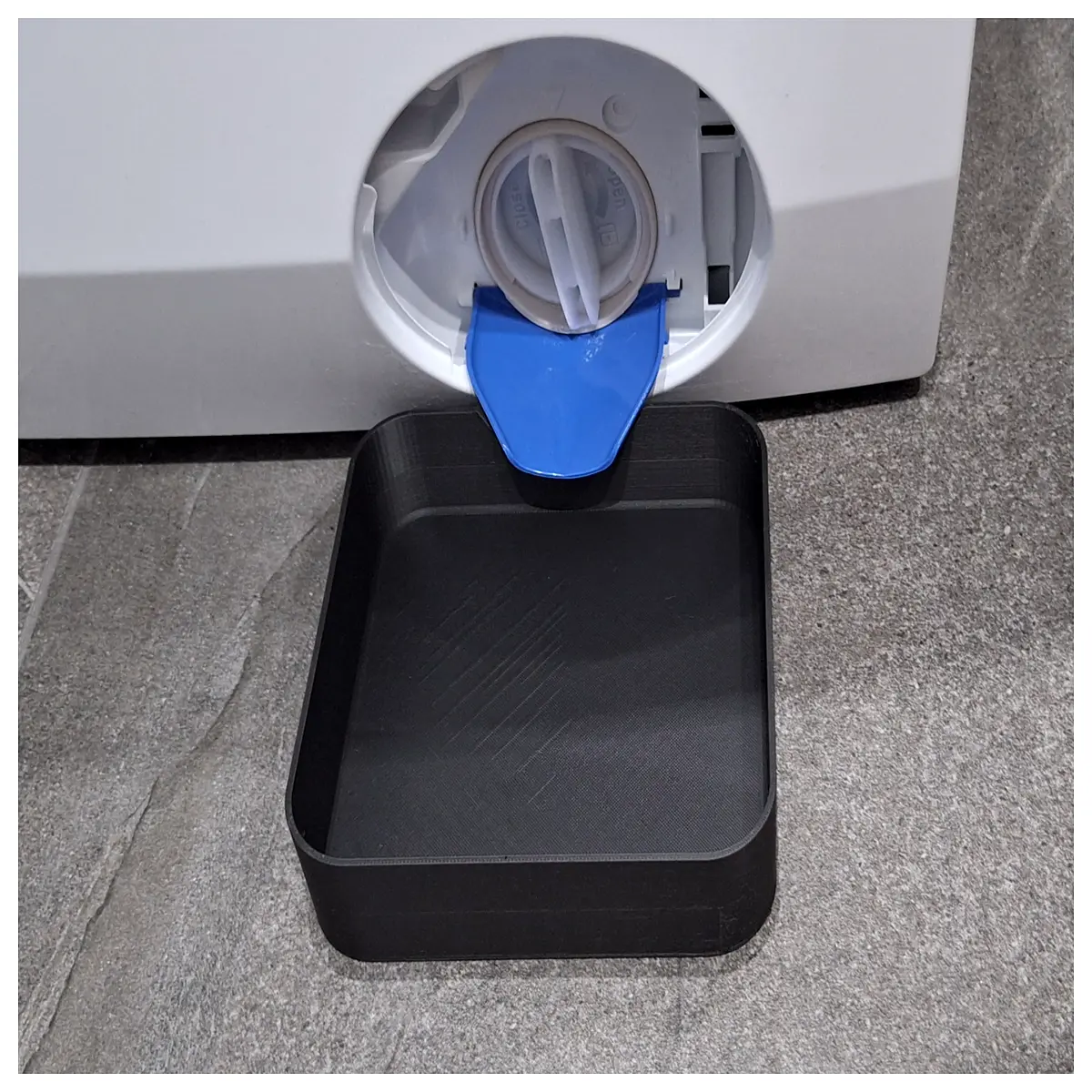 AEG Washing Machine Drain Valve Round Tray Accessory Washing Machine Leak Repair Drain Valve Replacement Washing Machine Parts