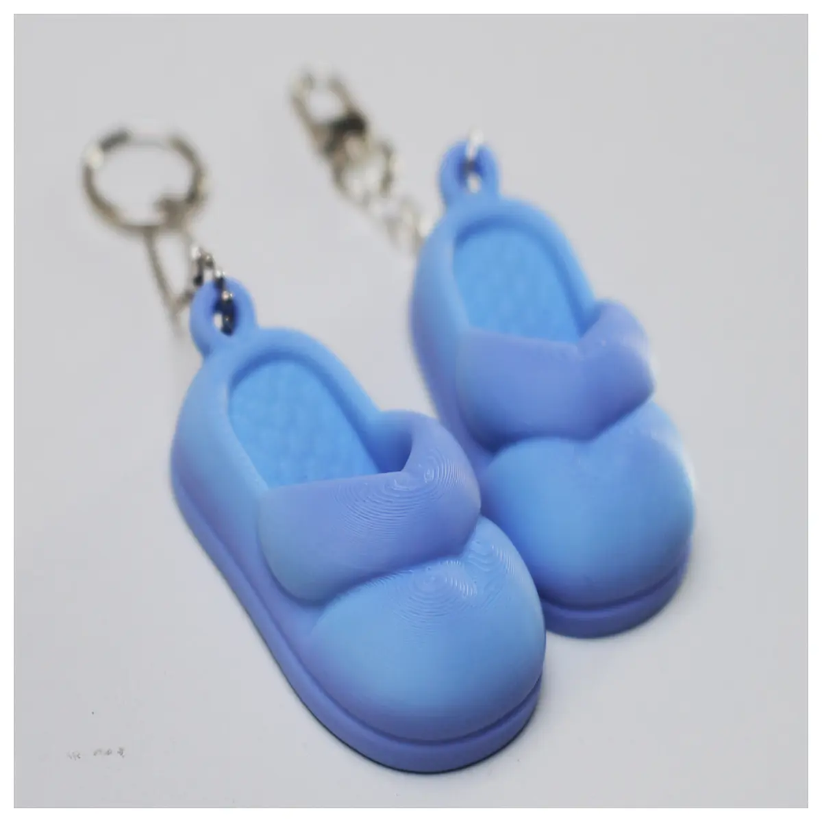 Miniature Slippers Hanger Charms Keyring Bag Hooks Decorative Accessories Small Hanging Ornament Home Decor