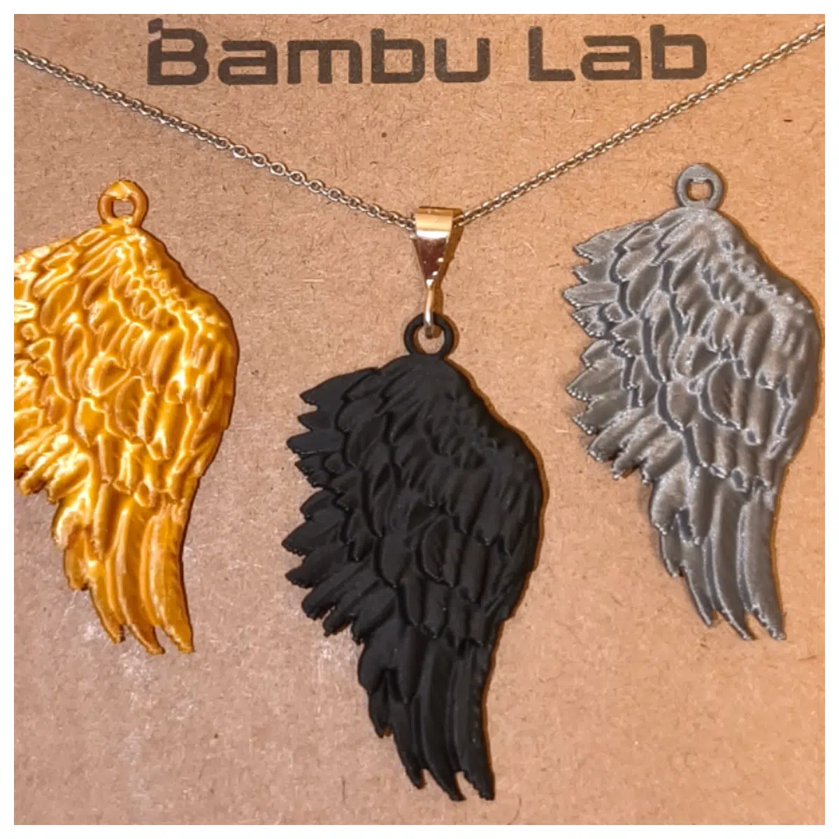 Angel Wings Pendant Necklace Wings Jewelry Angel Charm Blessing Gift Pure Silver Pendant Flying Goddess Accessory