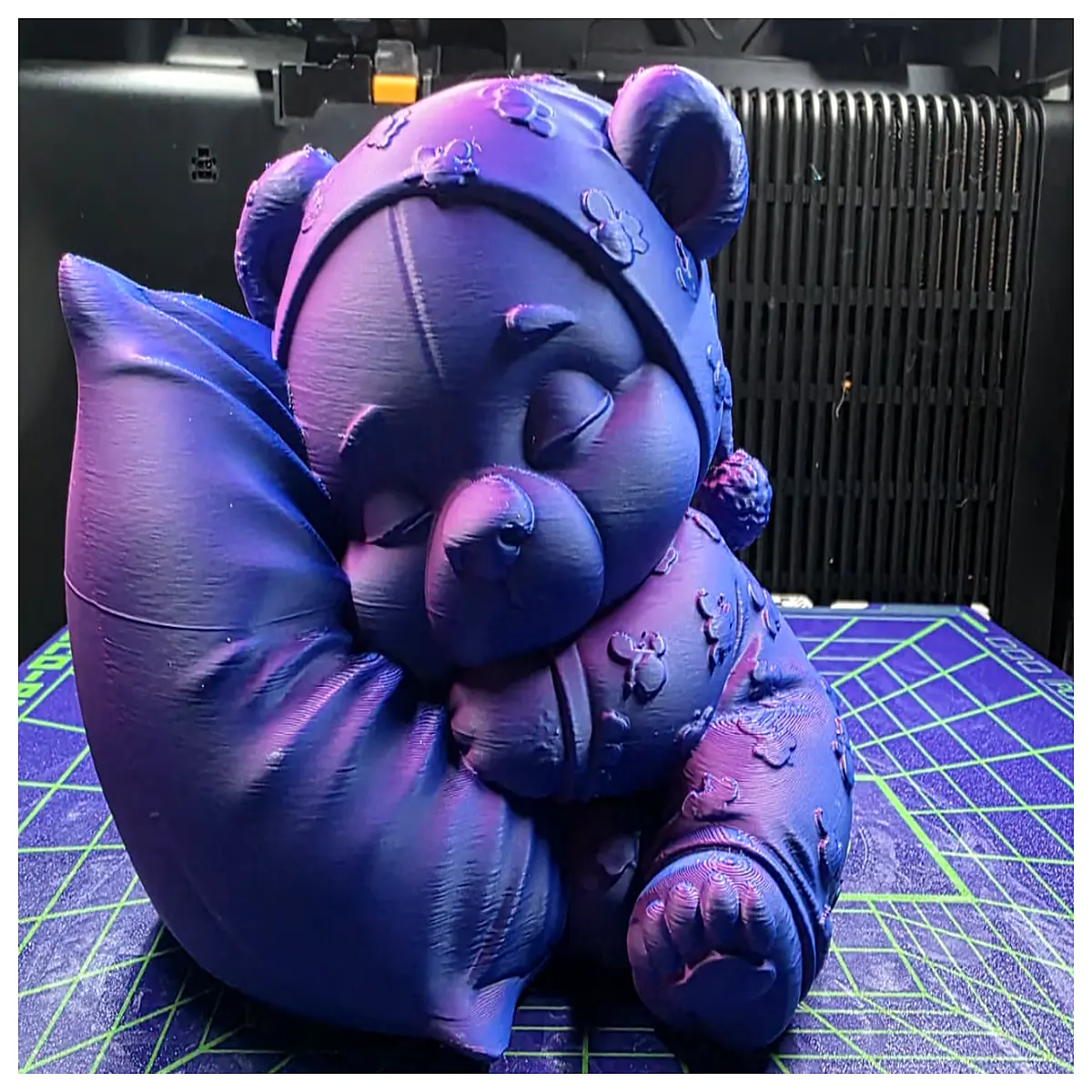 Goodnight Bear Plush Toy Bedroom Kids Comfort Toy Soothe Baby Sleep Companion