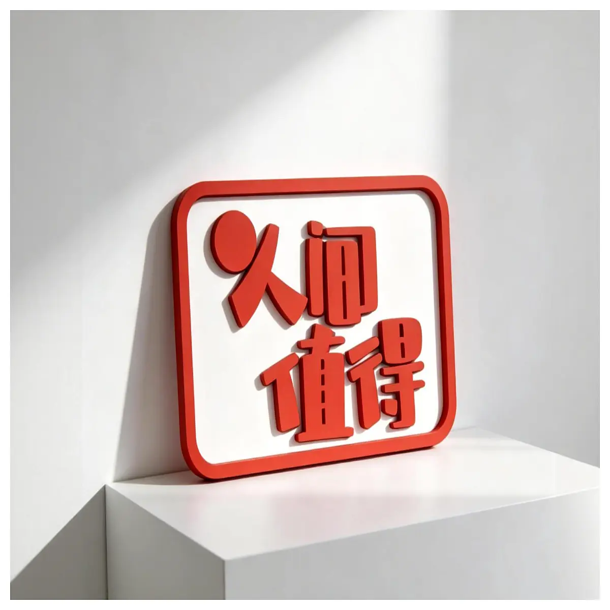 Office Desk Lucky Decoration Human Worthy Desktop Ornament for Office Creative Decoration Workspace Accessories