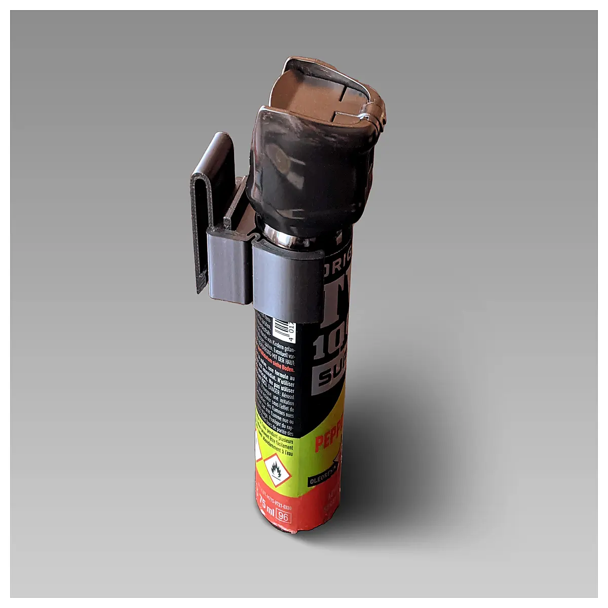 Pepper Holder MOLLE Attachment Self Defense Accessory Mount Outdoor Sports Emergency Gear