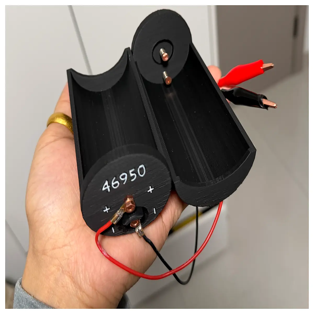 46950 Battery Test Seat Electrode Tester Battery Testing Equipment Accessory