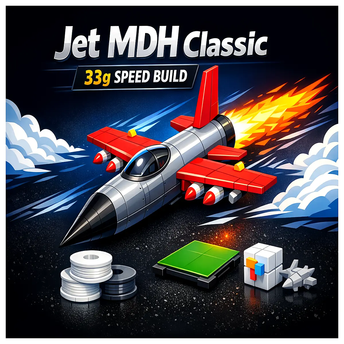 MDH Classic 33g Rapid Build Repair Car Paint Touch Up Auto Repair Parts Fast Fixer Coating