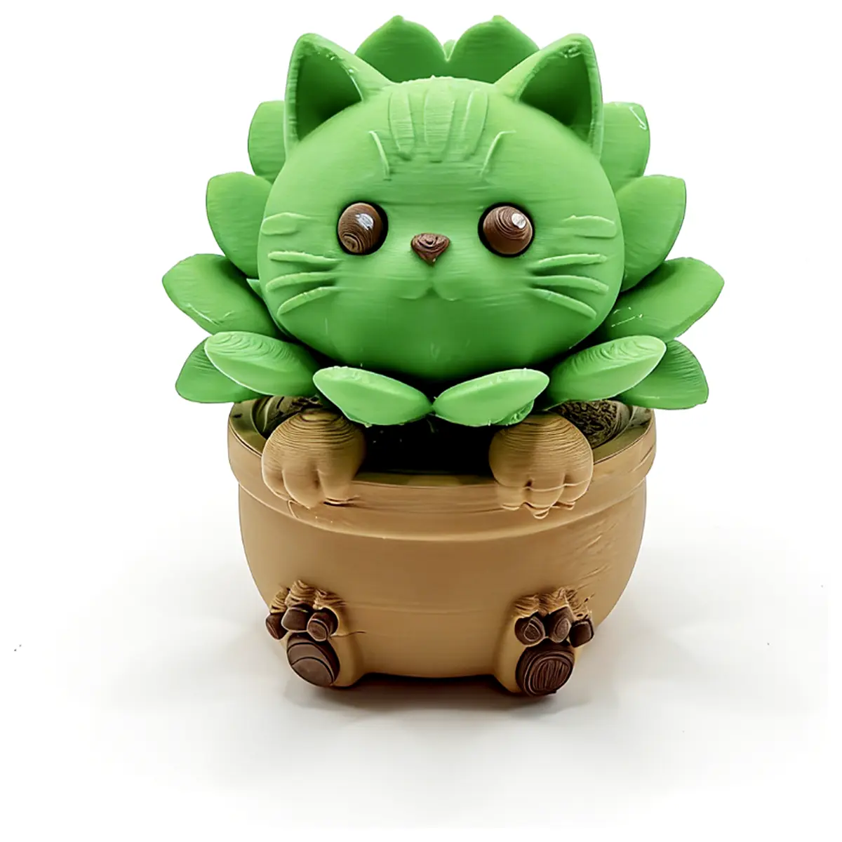 Cute Cat Planter Succulent Plant Pot Desktop Decoration Indoor Greenery Cat Flower Pot