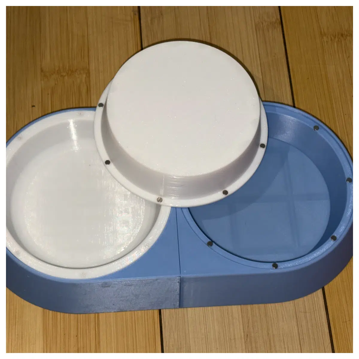 Anti Splash Cat Bowl Magnetic Version Pet Bowl Anti Spill Design Magnetic Cat Bowl Prevents Cats From Eating Messily Safe Feeding Small Animal Bowl