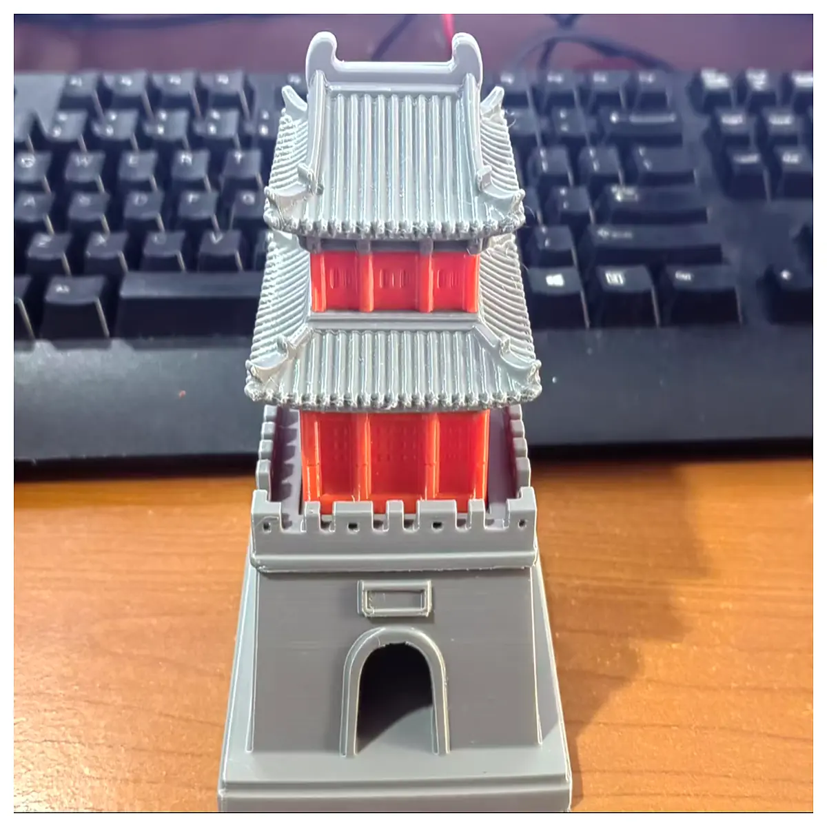 miniature ancient chinese tower diy assembly educational building blocks for kids history learning gift
