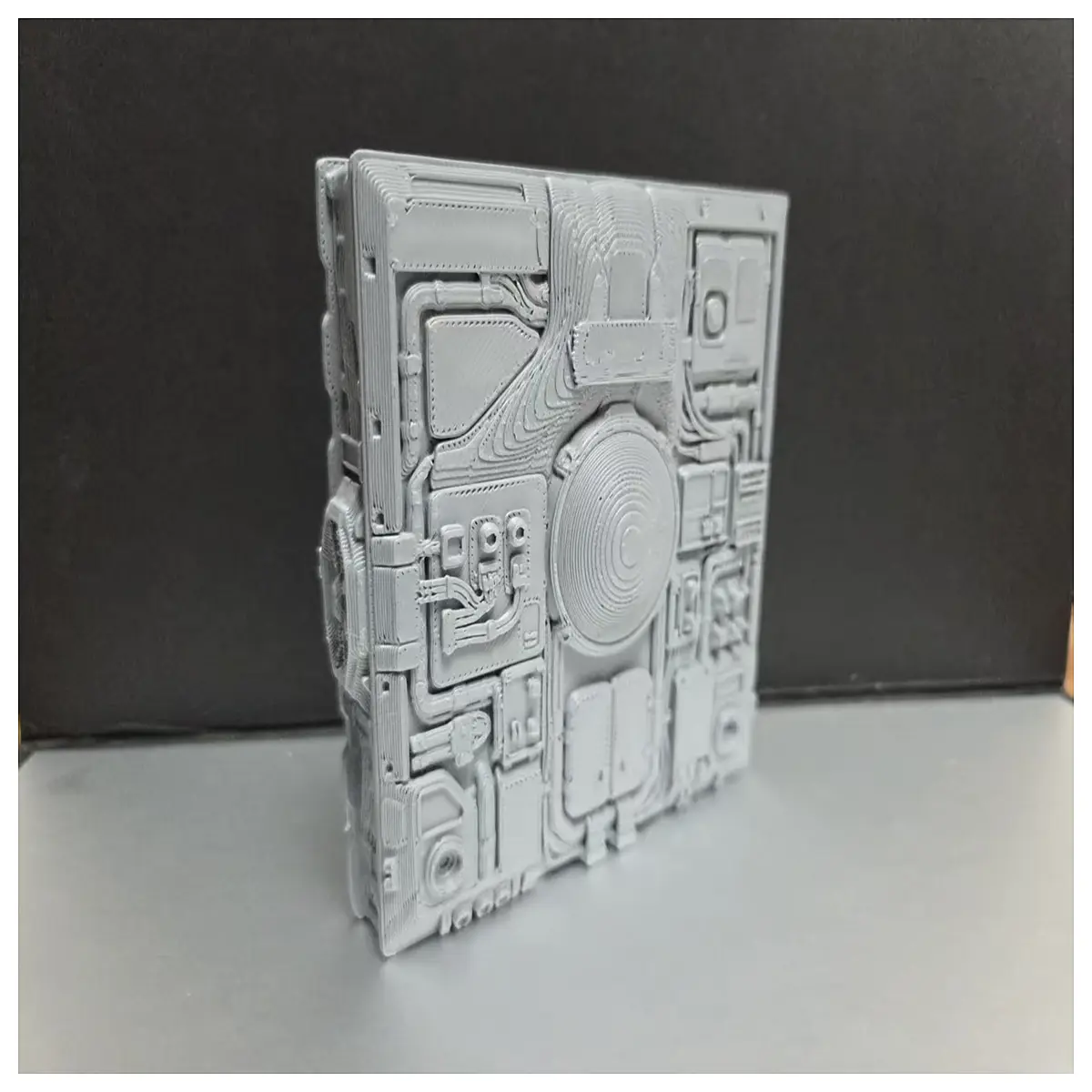 Sci Fi Base Wall Panel E Type Scene Prop Futuristic Architecture Game Props Film Props Base Decoration