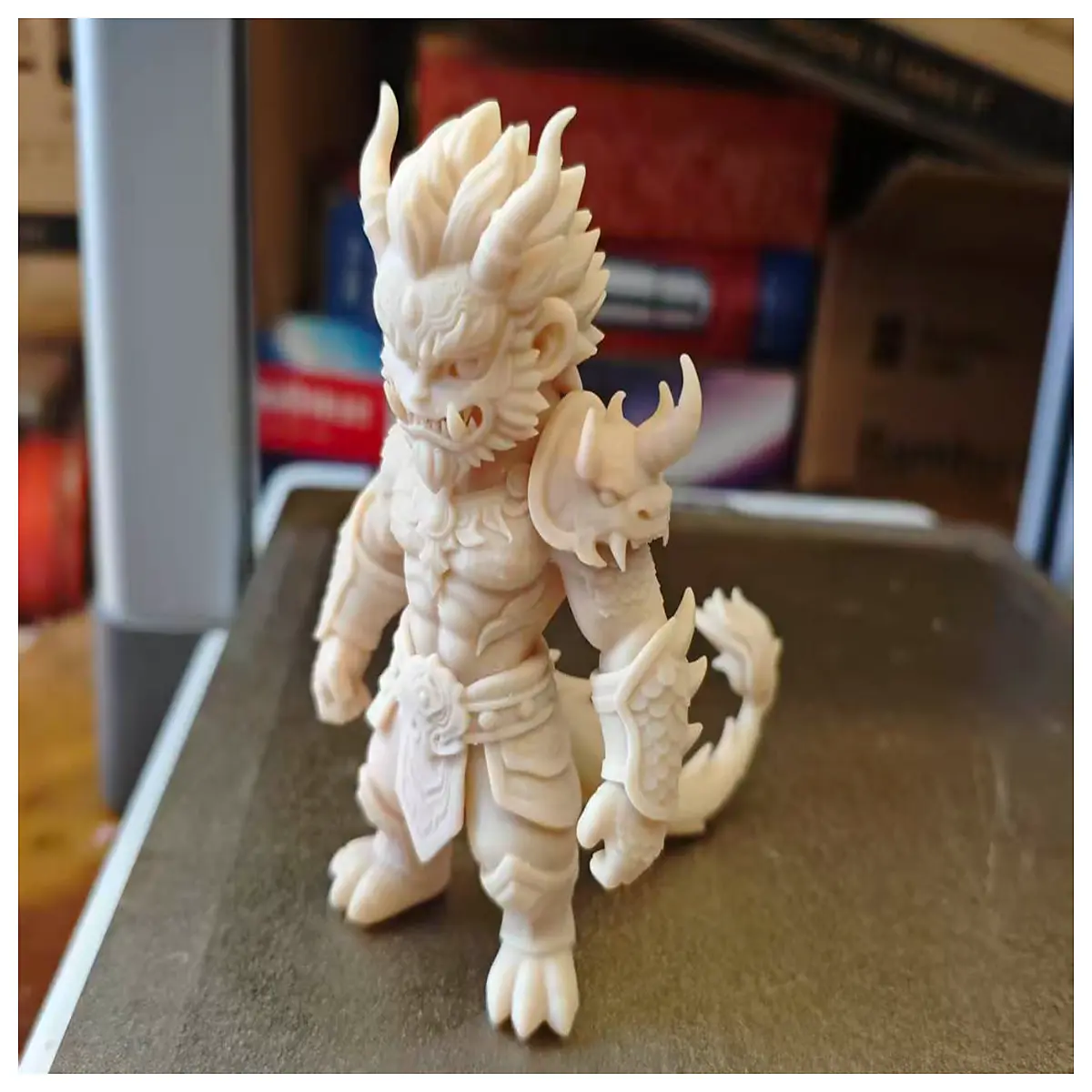Shan Hai Jing Taotie Fragmented ing Model Figure Collectible Toy Armor Role Play