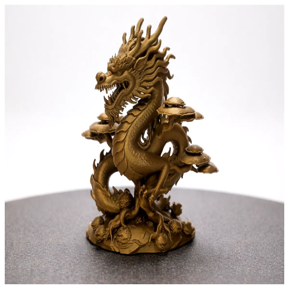 Zen Garden Dragon Figurine Dragon Totem Ornament Outdoor Landscape Dragon Sculpture Wishing Dragon Decor Garden Dragon Dragon Art