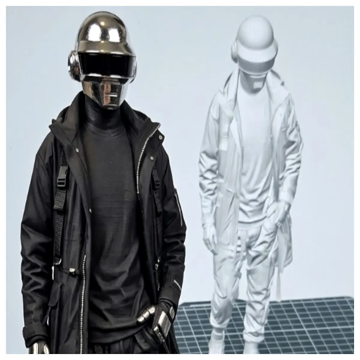 Daft Punk Urban Windbreaker Jacket Men s Trend Coat Street Casual Music Gear Fashion Apparel Streetwear