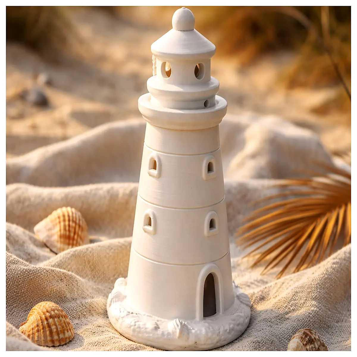 Lighthouse Decoration 20cm Tall Lighthouse Model Indoor Decor Ornament Ship Lighting Accessory