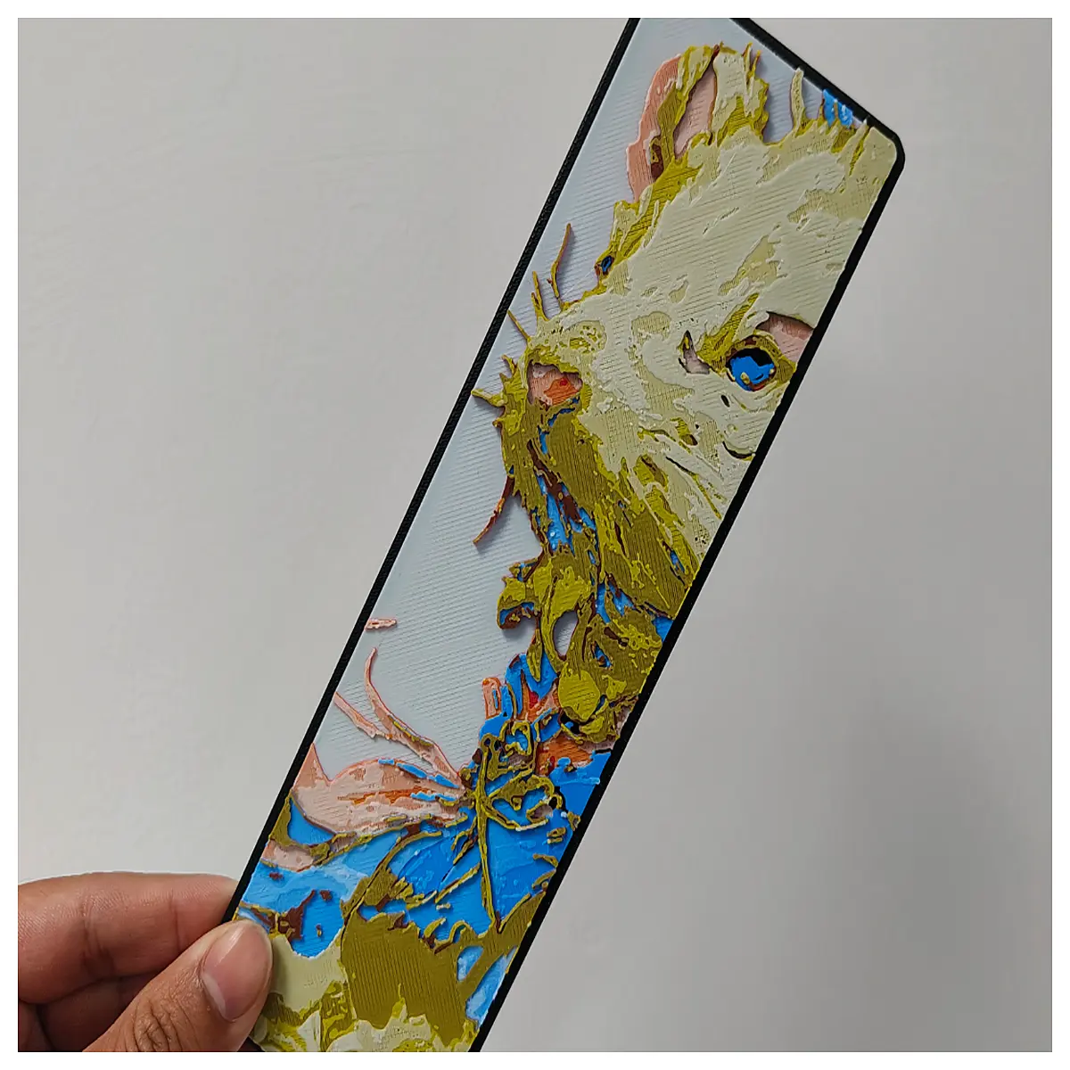 Small Carved Bookmark Zodiac Animal Abstract Bookmark Cultural Relief Bookmark Art Bookmark Collectible Gift