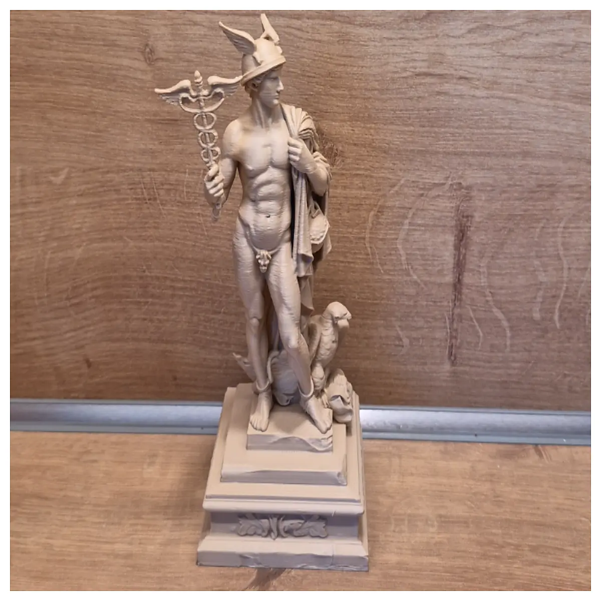 Messenger Statue Figurine Greek Mythology Sculpture Decor God Art Piece Display Home Decor Collectible