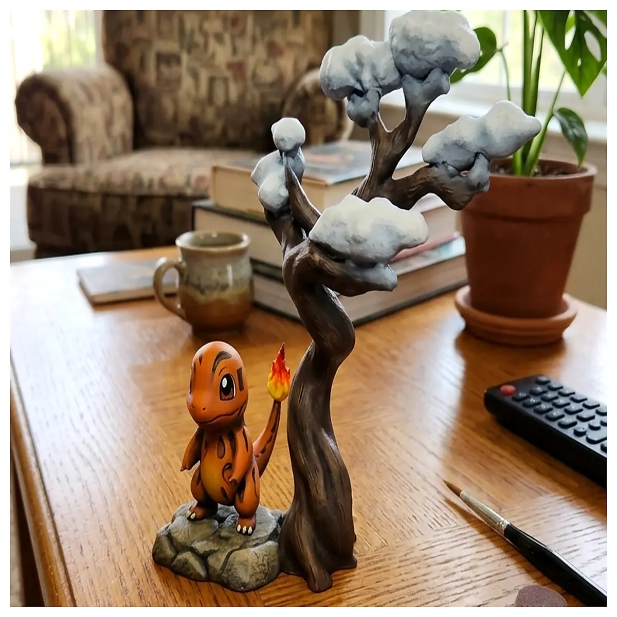 Mini Dragon Bonsai Decoration Zen Garden Landscape Rock Garden Model Miniature Dragon Figurine Zen Decor