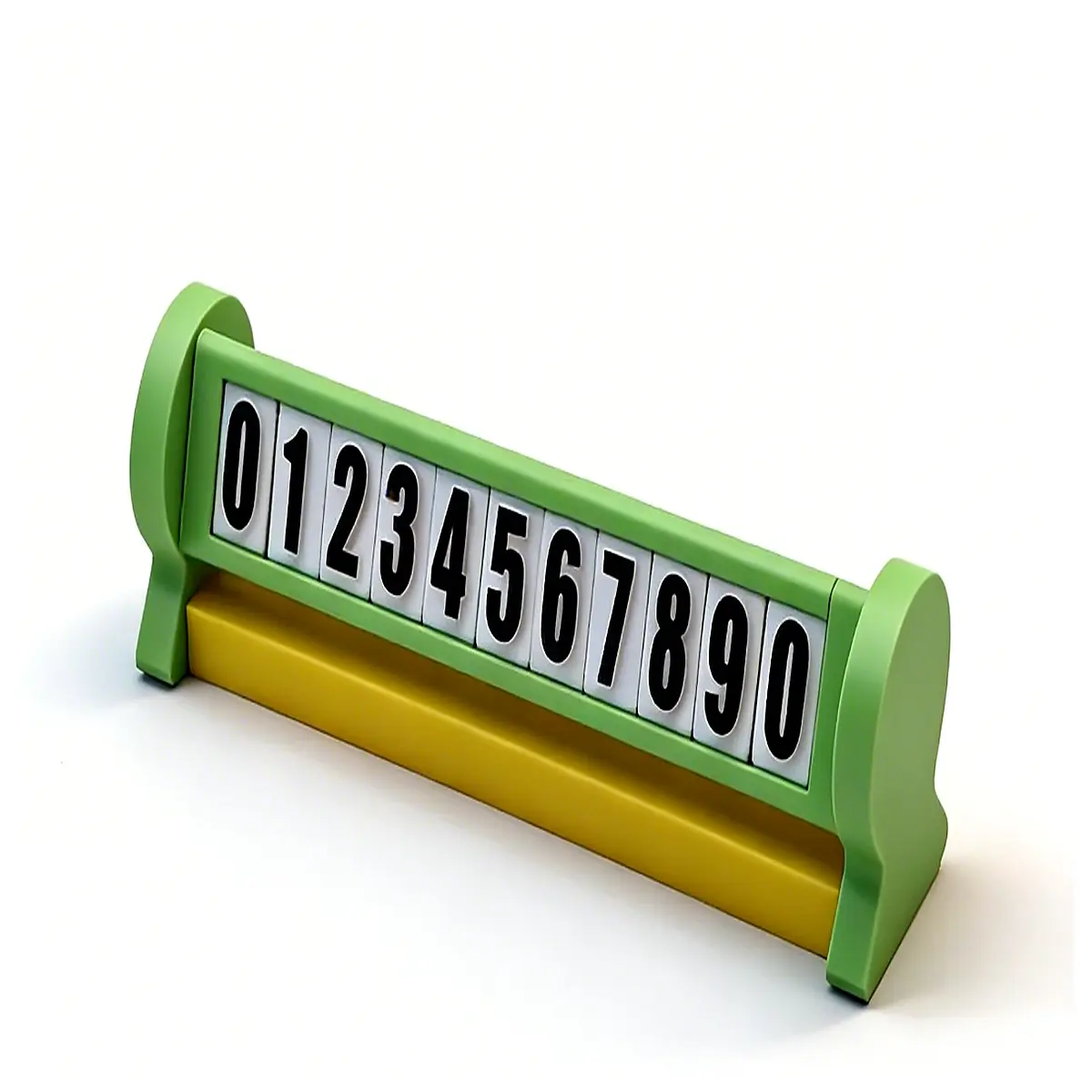 Retractable Parking Phone Sign Vehicle Management Parking Space Indicator Turnable Closure Parking Signals