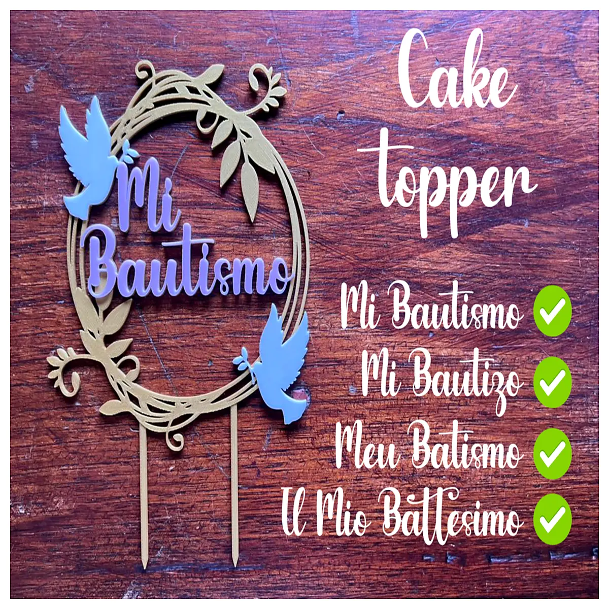 christening cake topper baby shower baptism christening party decorations first holy communion cake toppers boy girl christening