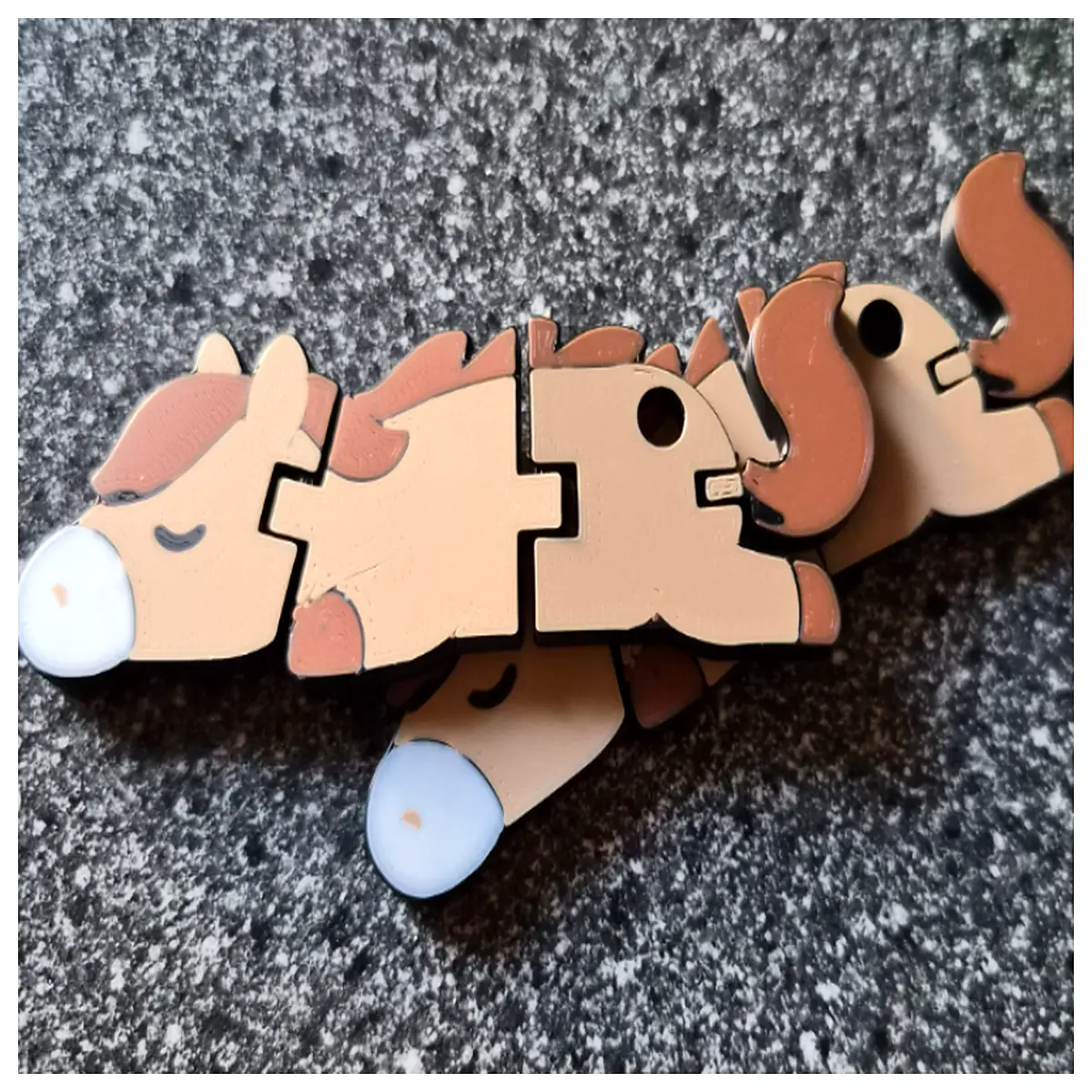 Wobbling Toy Moving Little Horse Child Sleep Soother Night Baby Sleep Aid