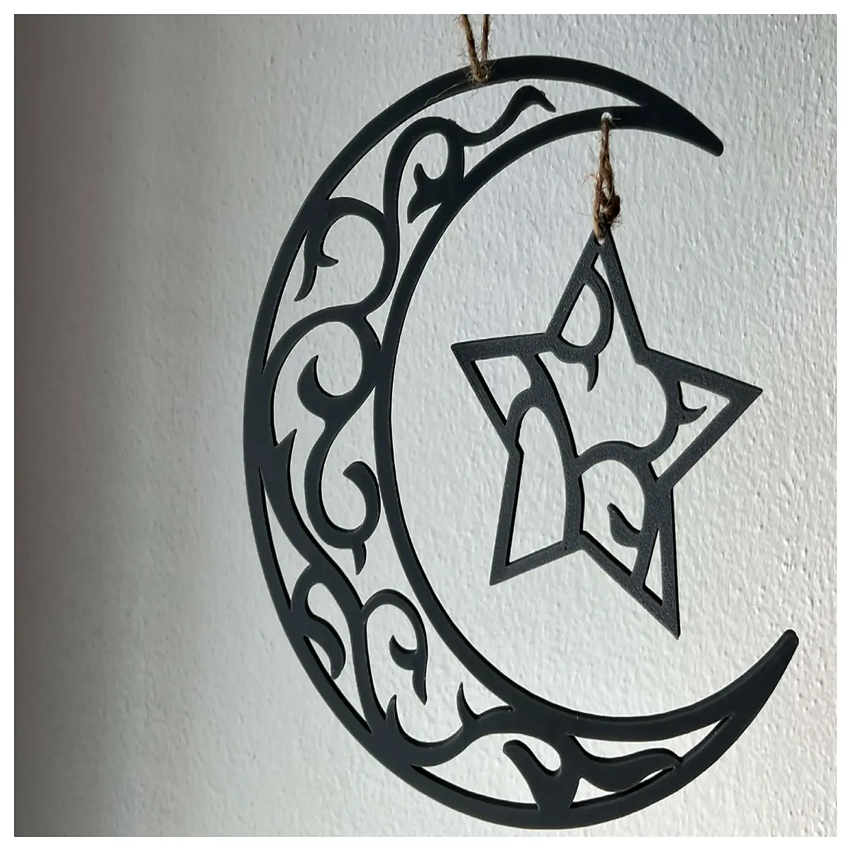 Moon and Stars Decoration Starry Night Kids Room Decor Romantic Atmosphere Bedroom Living Room Decoration Accessories