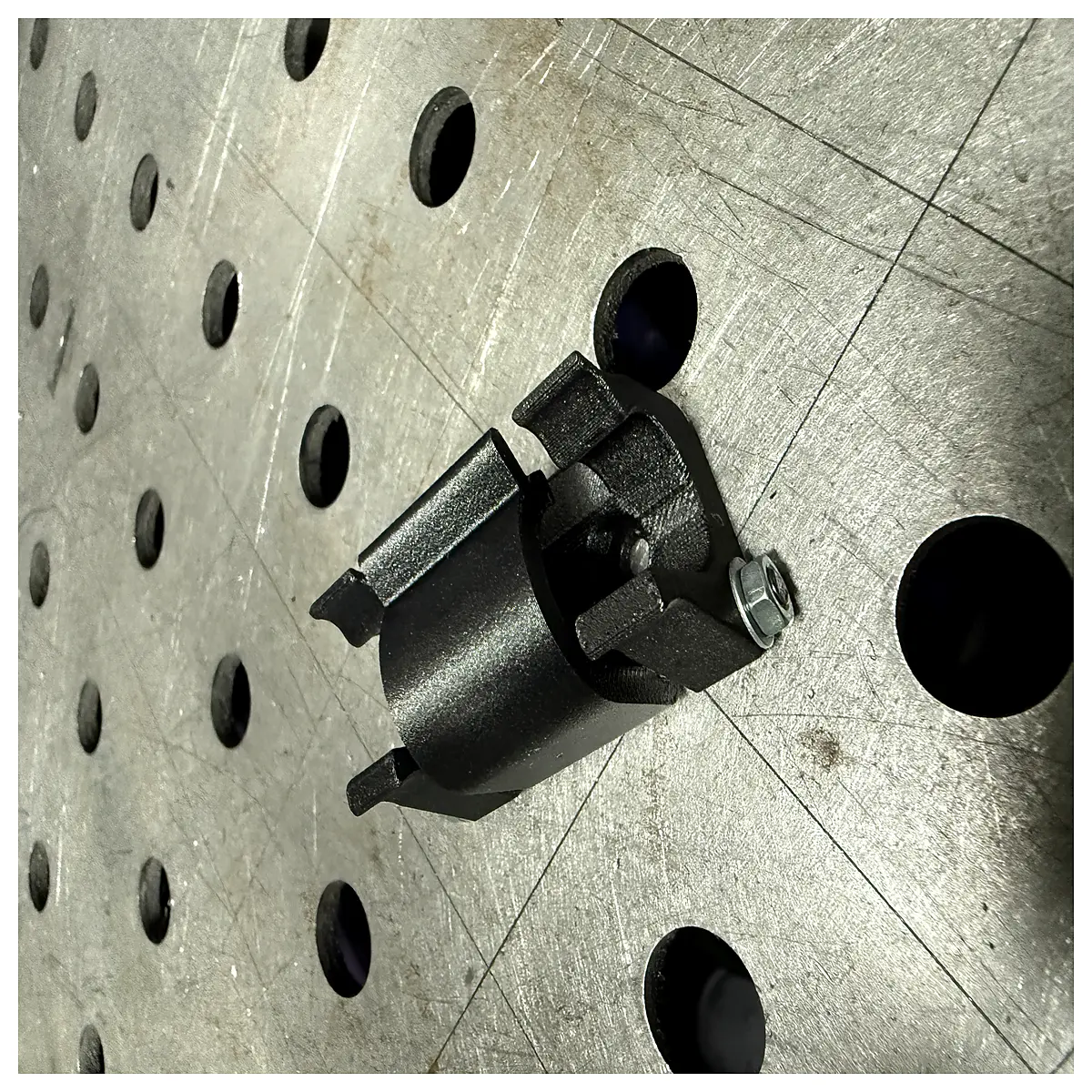 duty wall mount bracket for 16mm pipe rod steel cable clamp holder industrial pipe hanger support