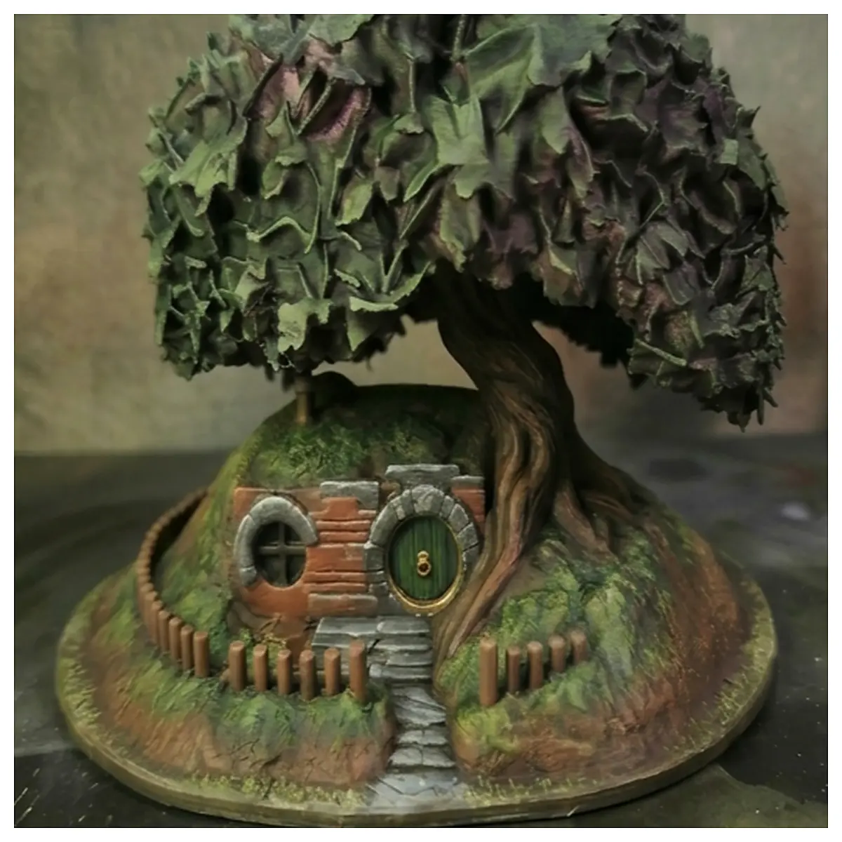 Bonsai House Model Miniature Landscape Decoration Home Ornament Desktop Figurine Garden Toy Bonsai Accessories