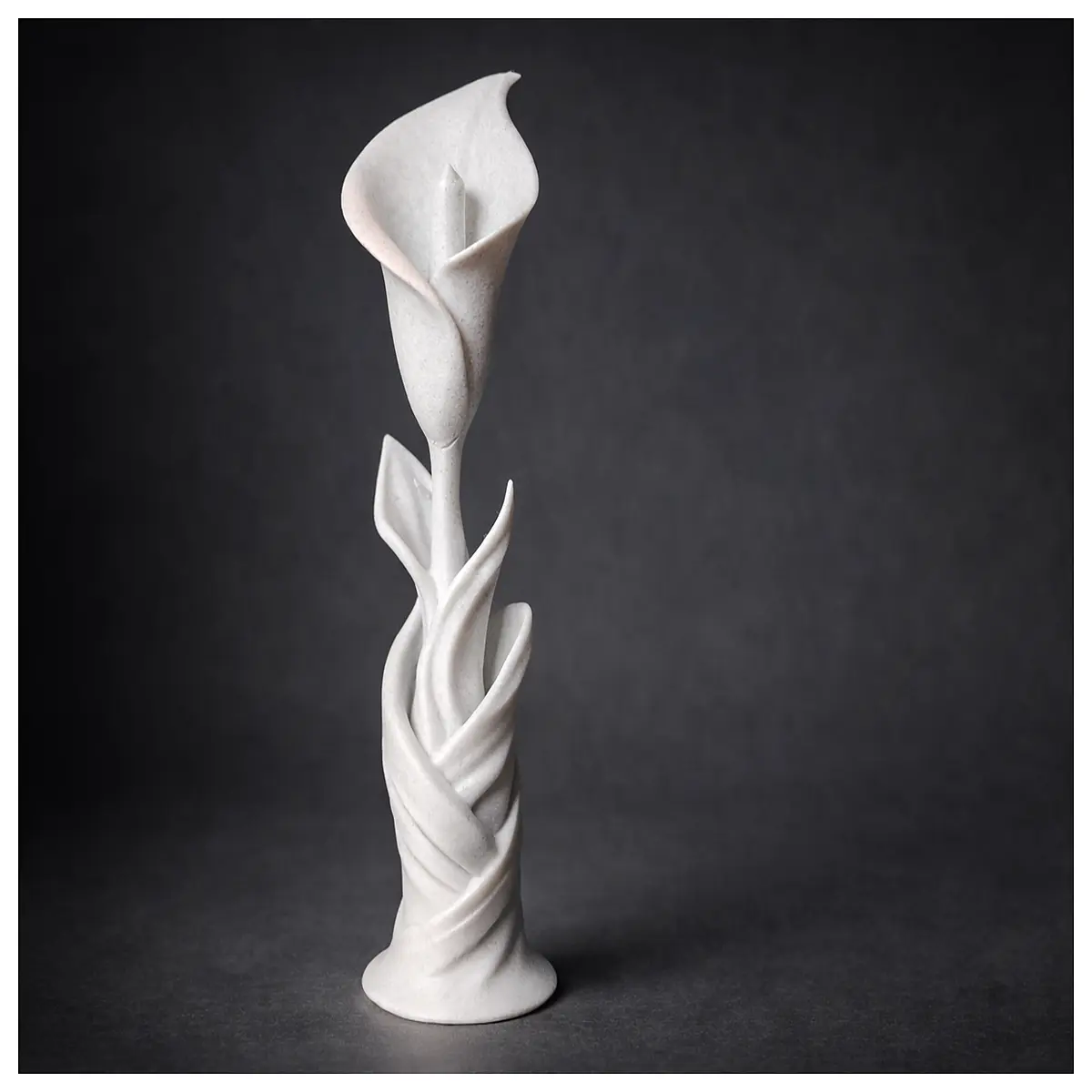 Elegant Model 3D Printed Decoration No Support Needed Desktop Ornament Artistic Display Plant Decor