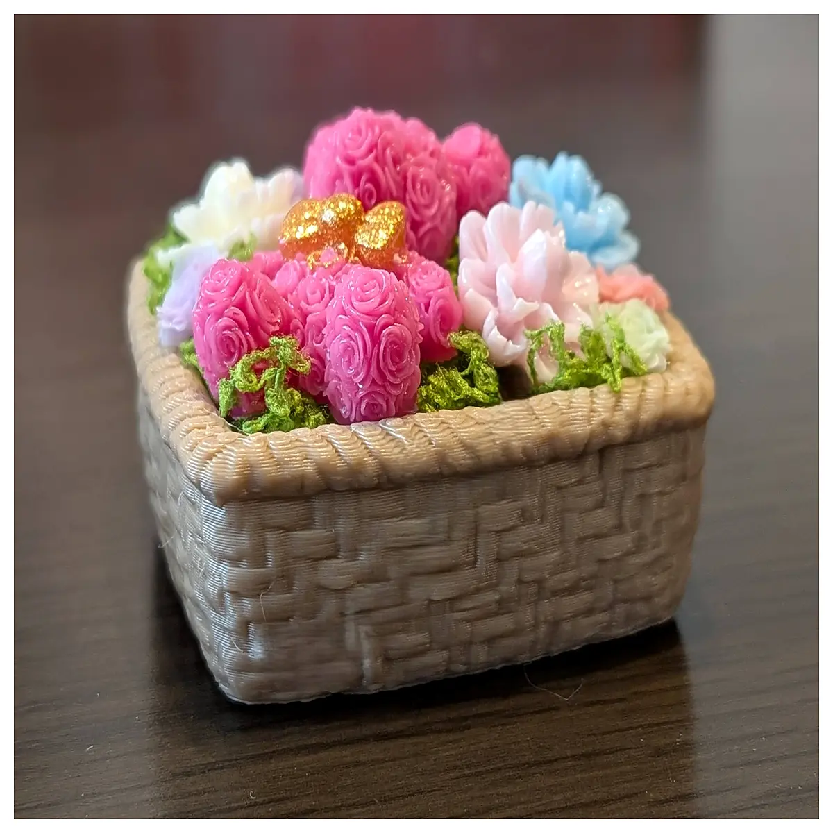 Small Basket Woven Tote Bag Baby Supplies Toy Storage Shopping Basket Home Storage