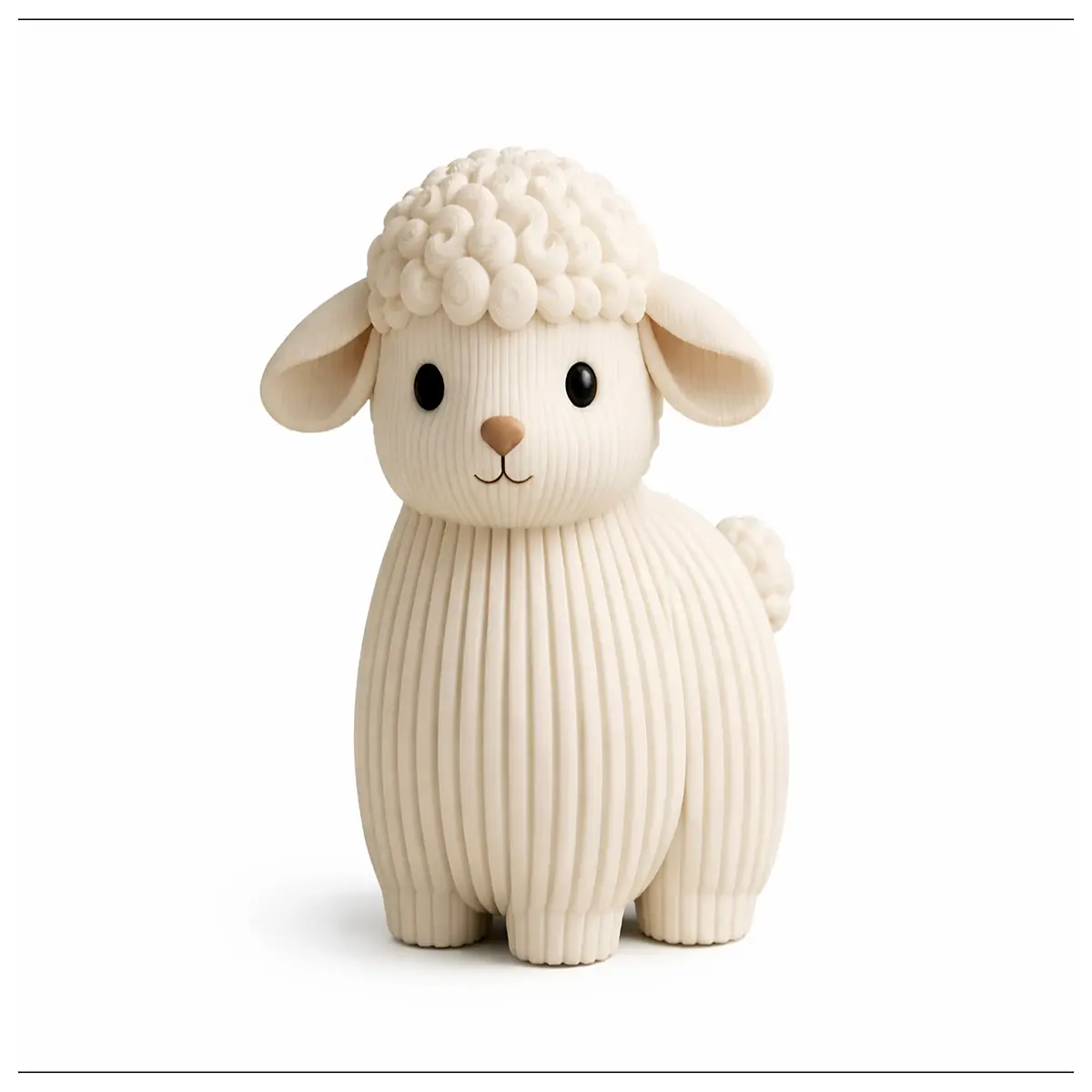 Easter Lamb Toy Realistic Baby Lamb Easter Decoration Kids Easter Gift Lamb Model