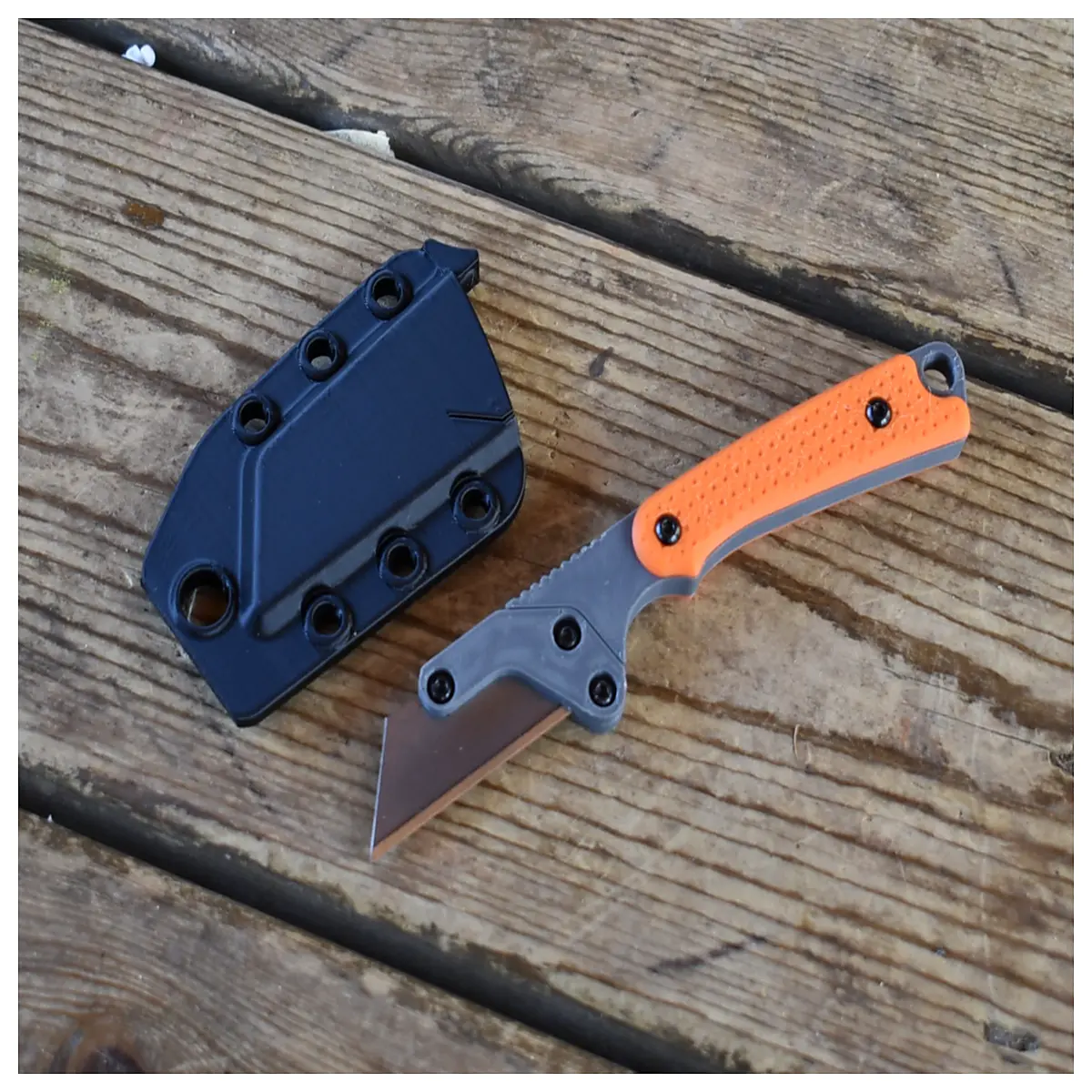 Fixed Blade EDC Utility v10 Sheath Included Camping Survival Multi Tool Blade Accessories