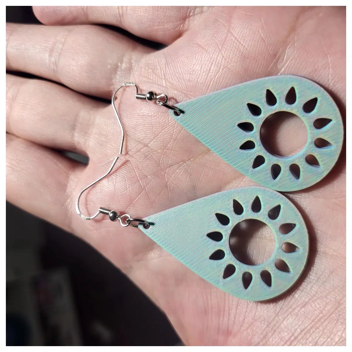 Earrings 066 Easy to Print DIY Craft Jewelry Accessories Making Tools Creative