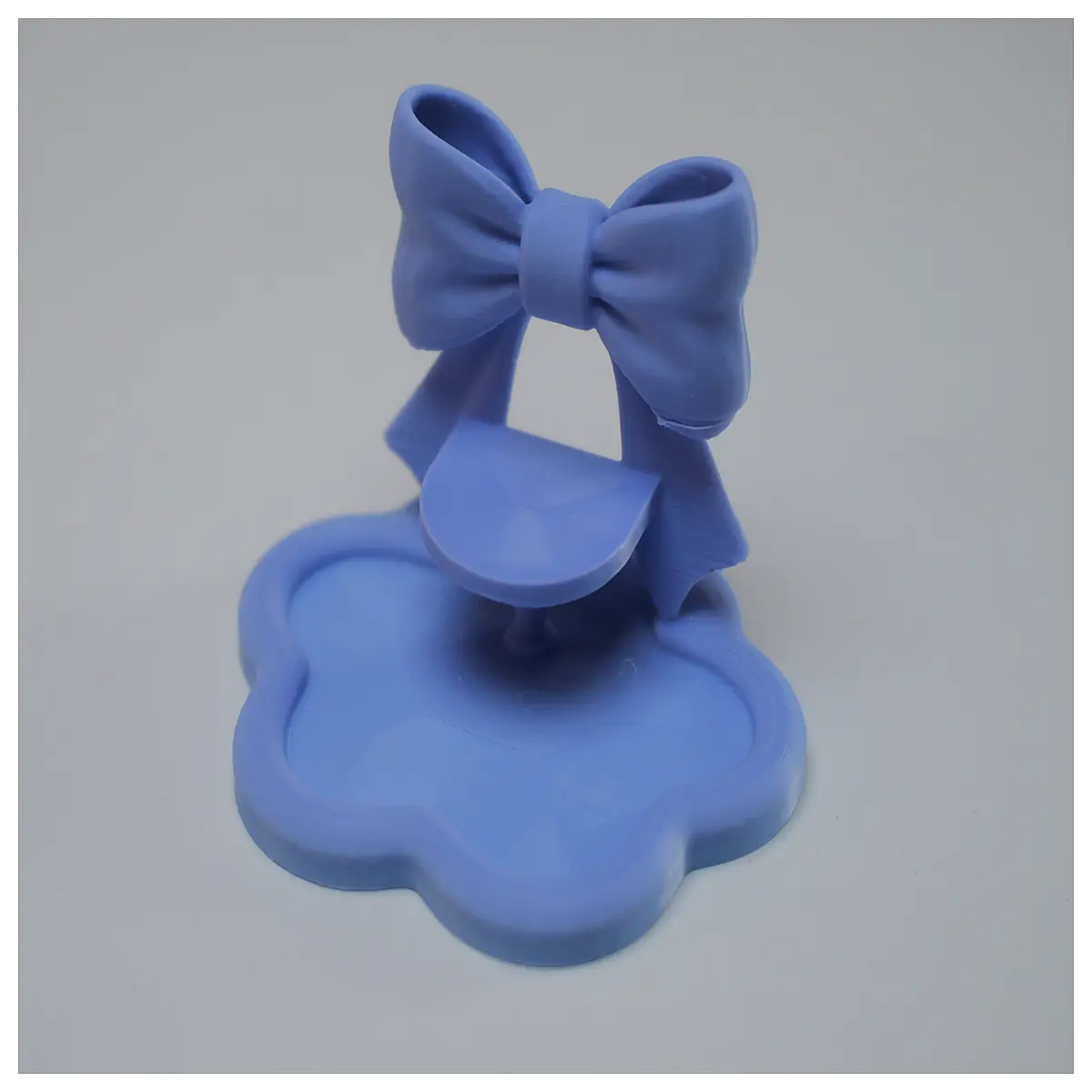 Bow Knot Storage Display Stand Decorative Display Shelf Creative Home Organizer Desk Storage Box Multi Functional Display