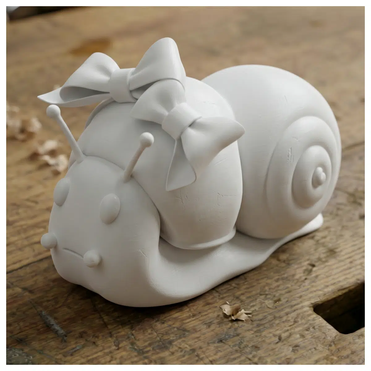 Bow Tie Charming Snail Toy Girl s Cute Puzzle Figurine Miniature Adorable Snail Decoration Gift Toy