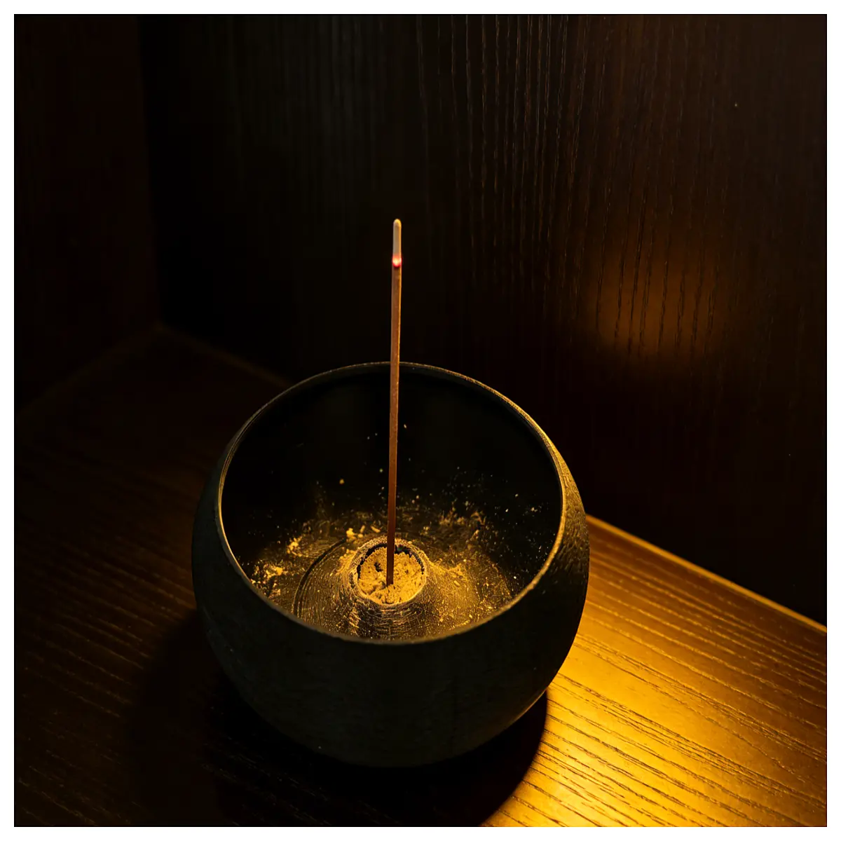 Zen Bowl Incense Burner Ceramic Diffuser Ambiance Creation Meditation Relaxation Zen Fragrance Accessories