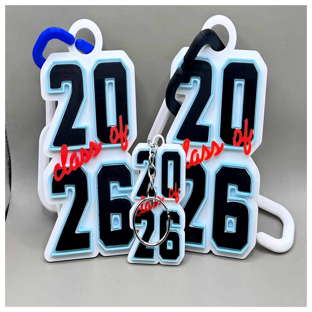 2026 Graduation Charm Necklace Pendant Trendy Student Style Graduation Gift Teen Jewelry Chain Charms