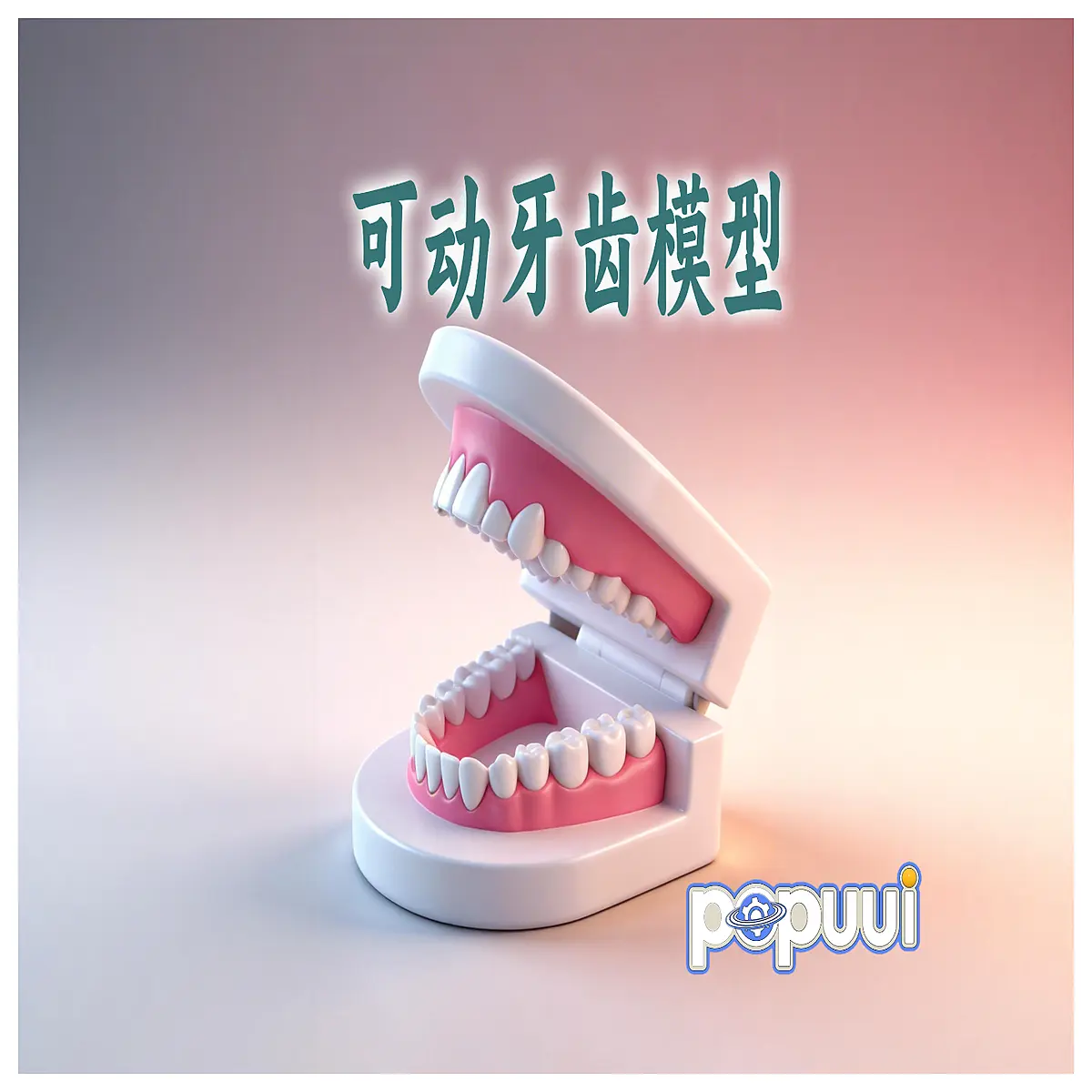 Mobile Jaw Model Dental Practice Model Tooth Simulator Dental Training Model Clinical Teaching Model