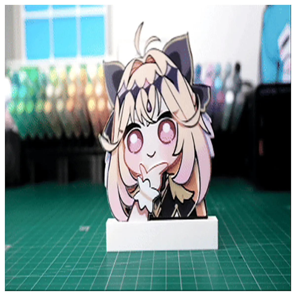 Luluca Poseable Standee Beauty Doll Model Toy Collection Anime Merchandise Desktop Decoration Girl Collection