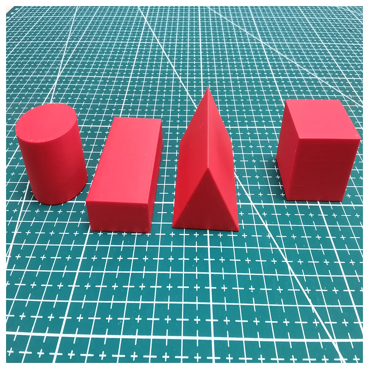 1st Grade Math Geometry Learning Cube Cylinder Rectangular Prism Shape Recognition Toys